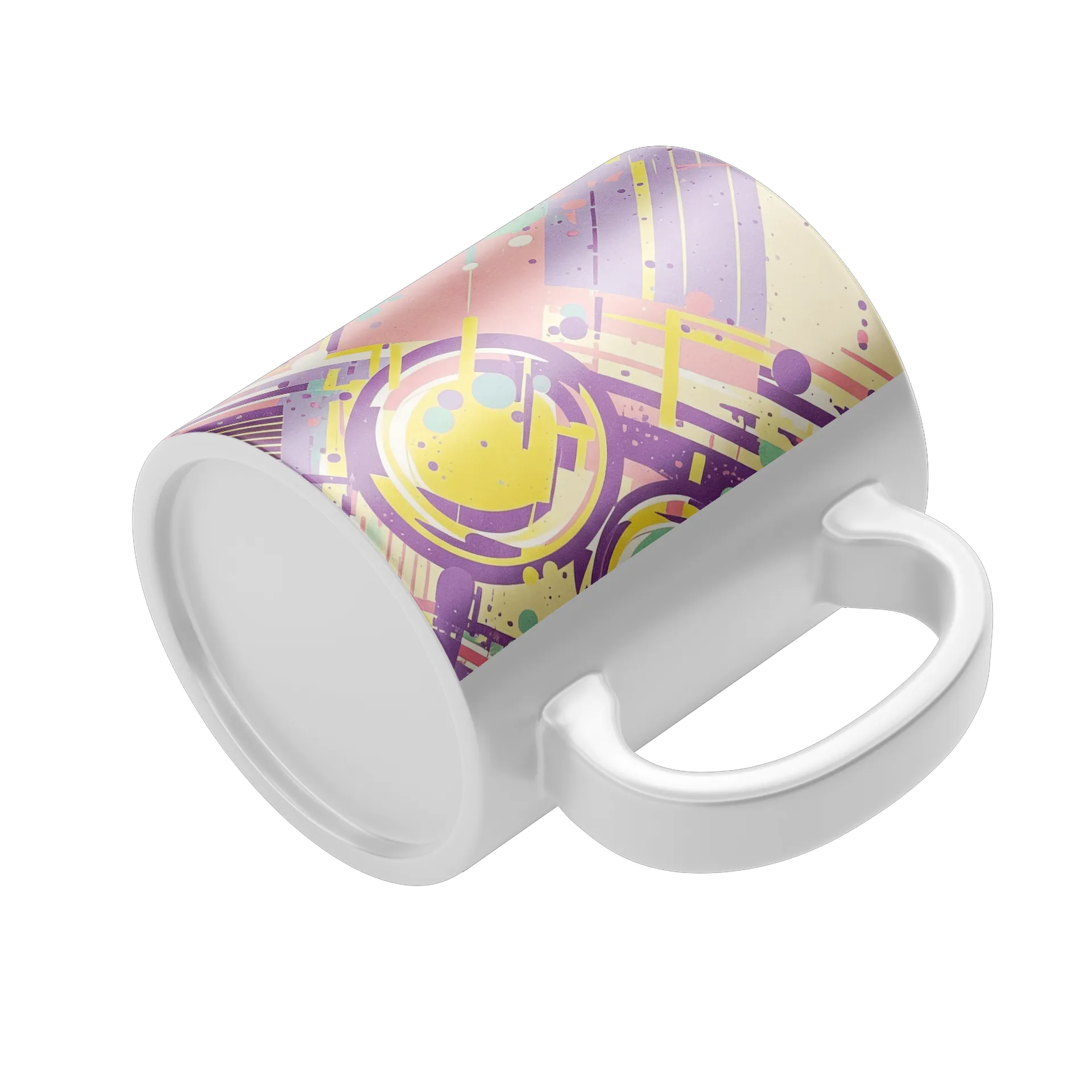 Caneca Silhueta Abstrata 325ml - Imagem 4