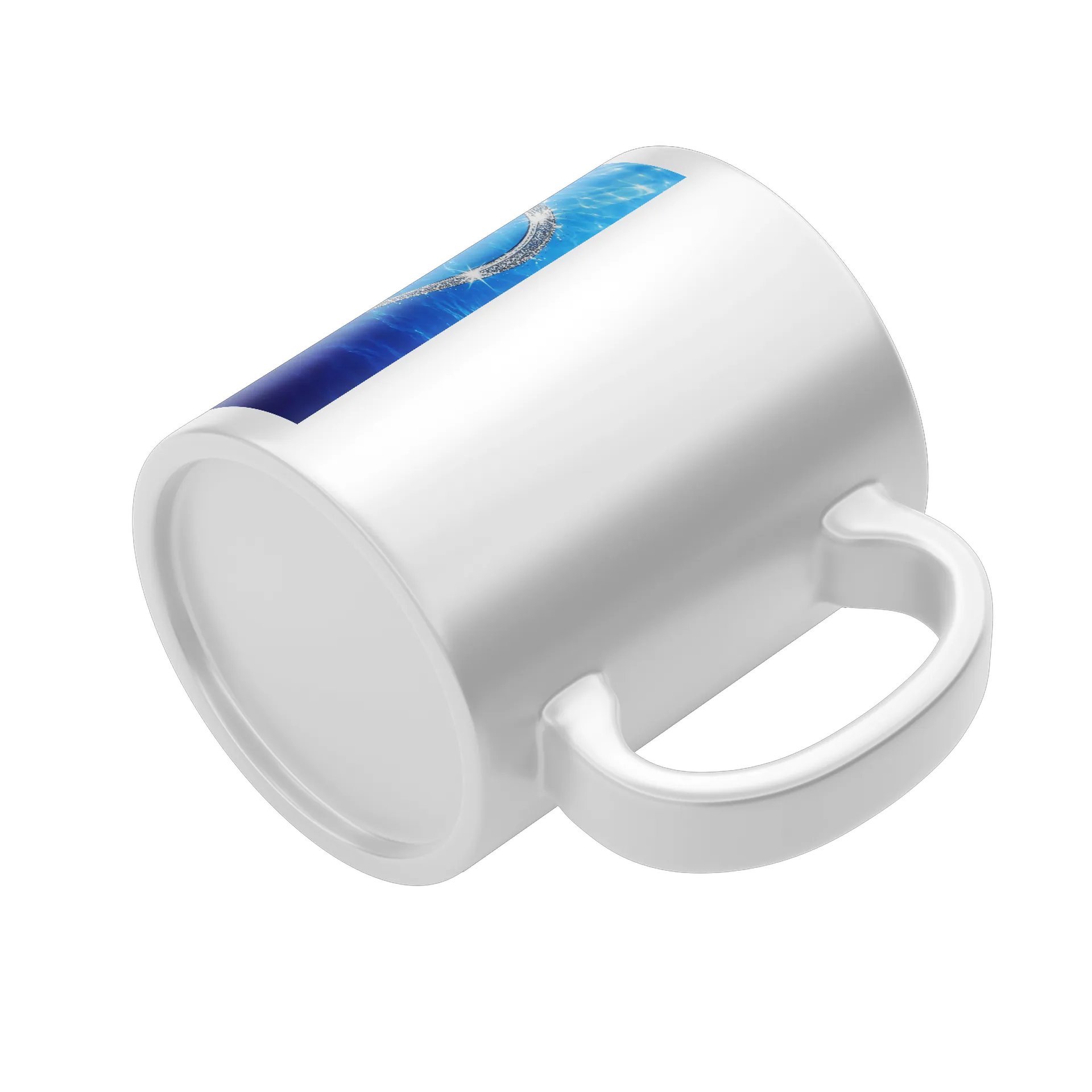 Caneca Porcelana Amor no Coração 325ml - Imagem 5