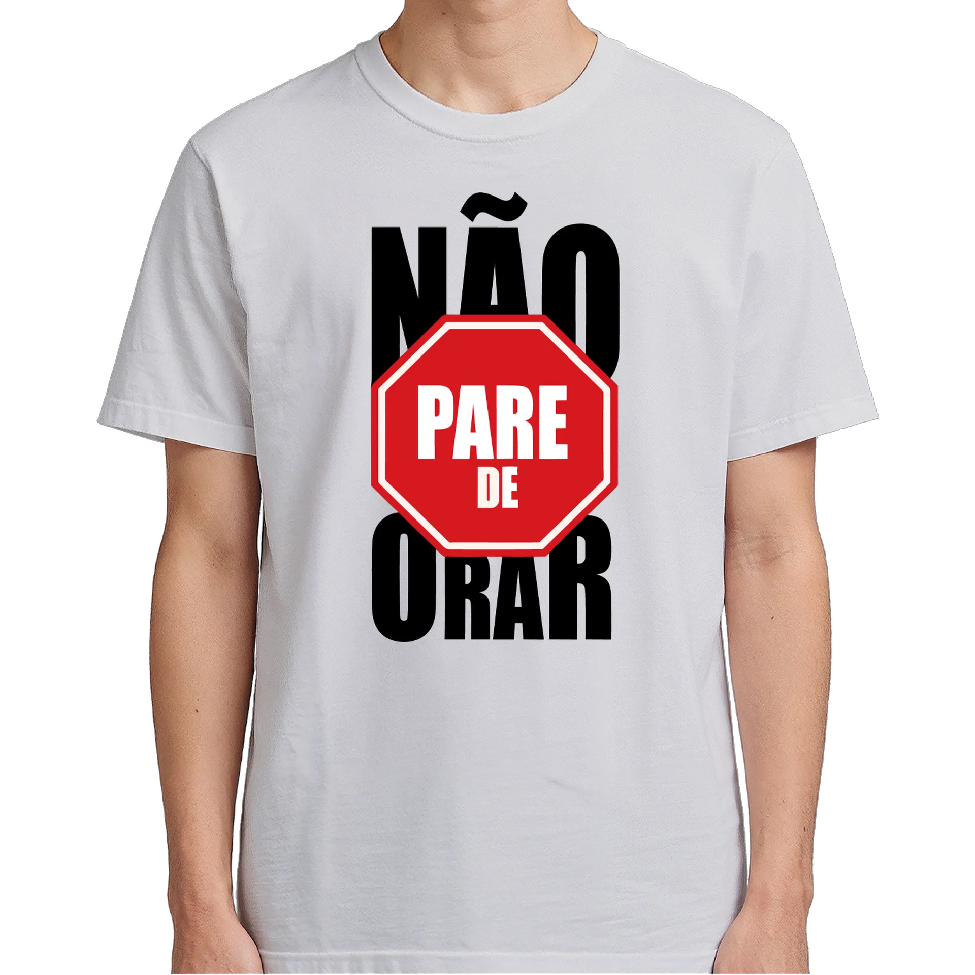 Camiseta Pare de Estacionar 100% Algodão - Imagem 5