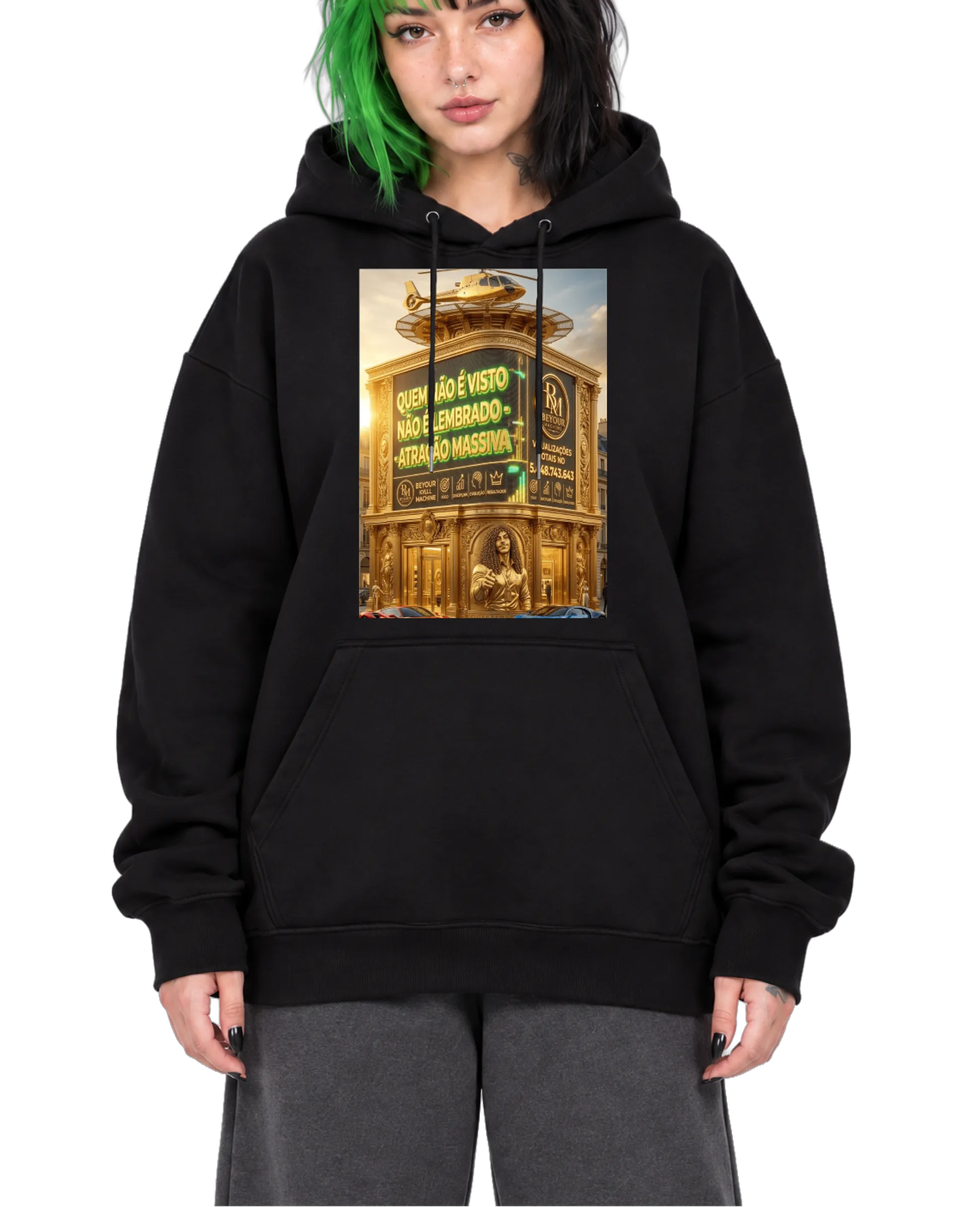 Blusa de moletom personalizada - Imagem 1