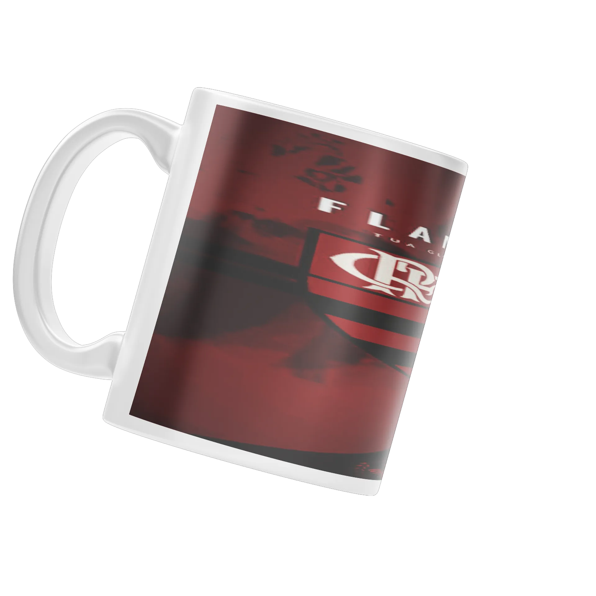 Caneca Flamengo Logotipo Rubro-Negro 325ml - Imagem 3