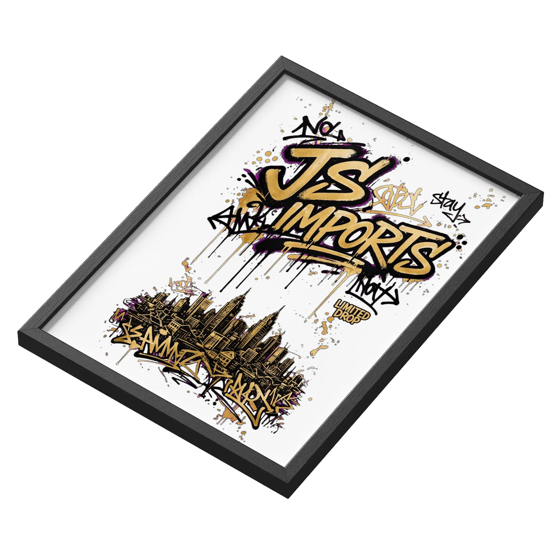 Quadro A3 personalizado Com Vidro - Imagem 3