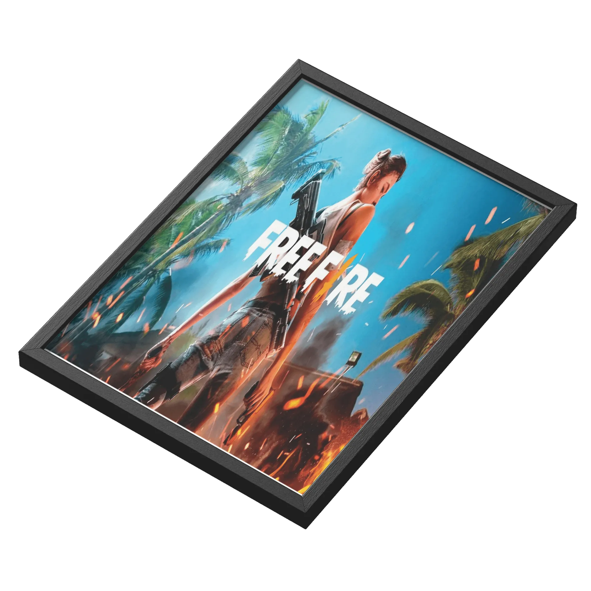 Quadro A3 personalizado FREE FIRE - Imagem 3