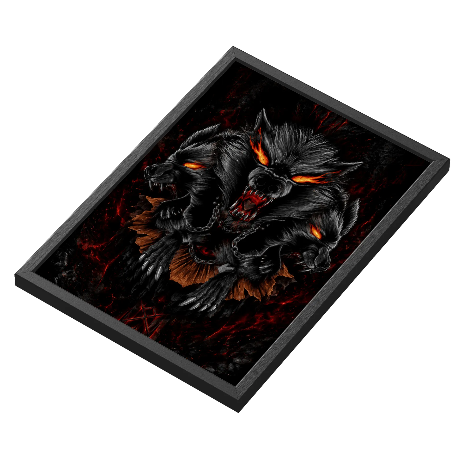 Quadro CERBERUS Frame | HELLCHAIN - Imagem 3