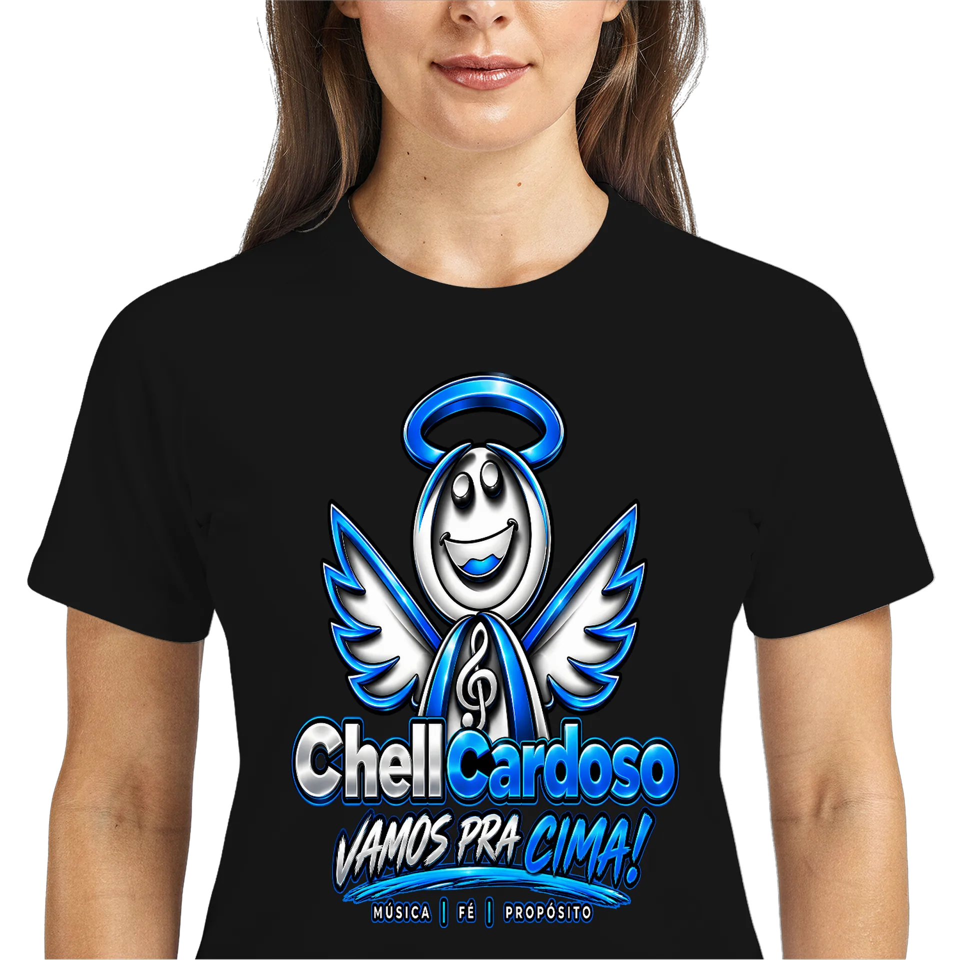 Camiseta DryFit de Chell Cardoso — imagem 3 de 6