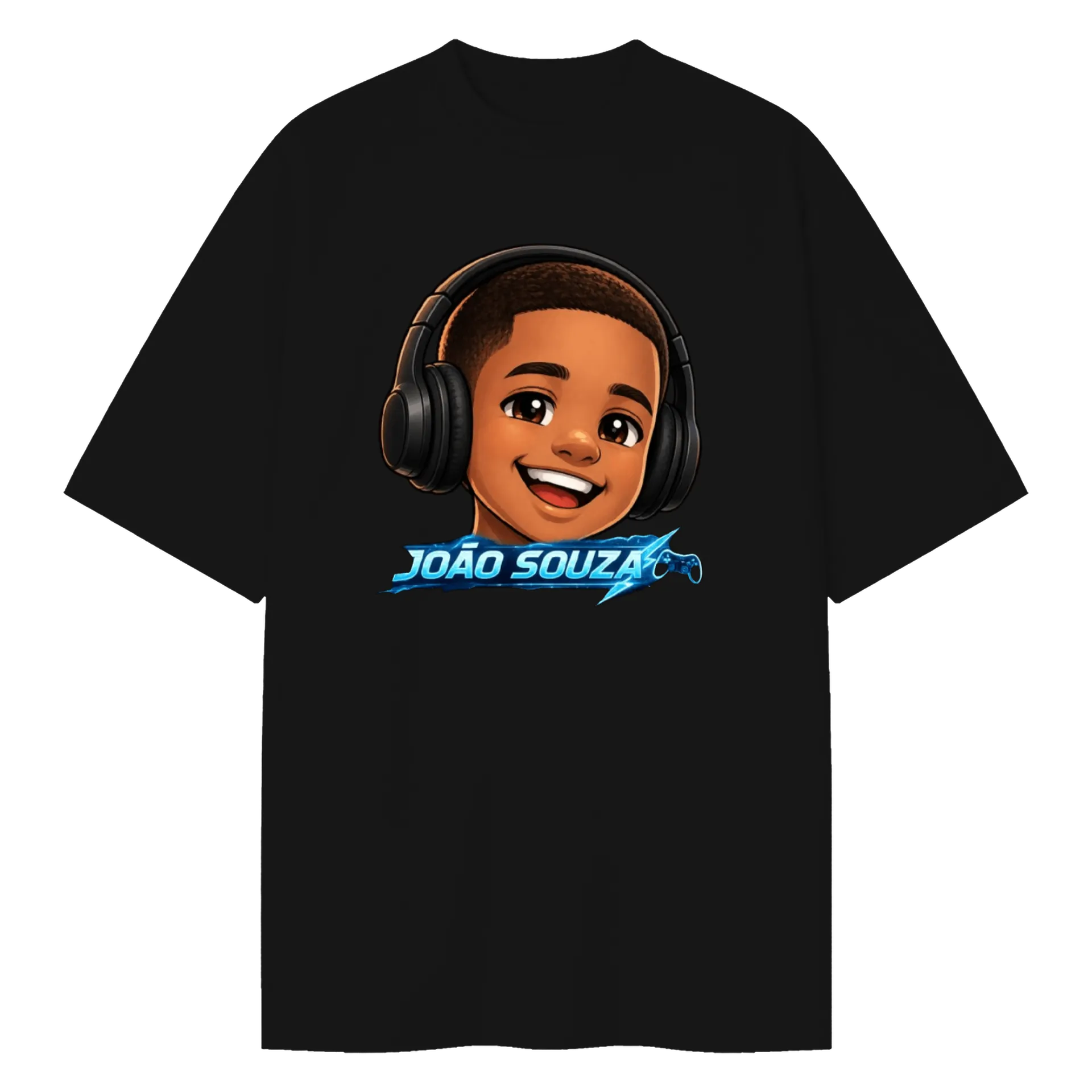 Camiseta Oversized Do Canal João Souza de Joanna e joão souza
