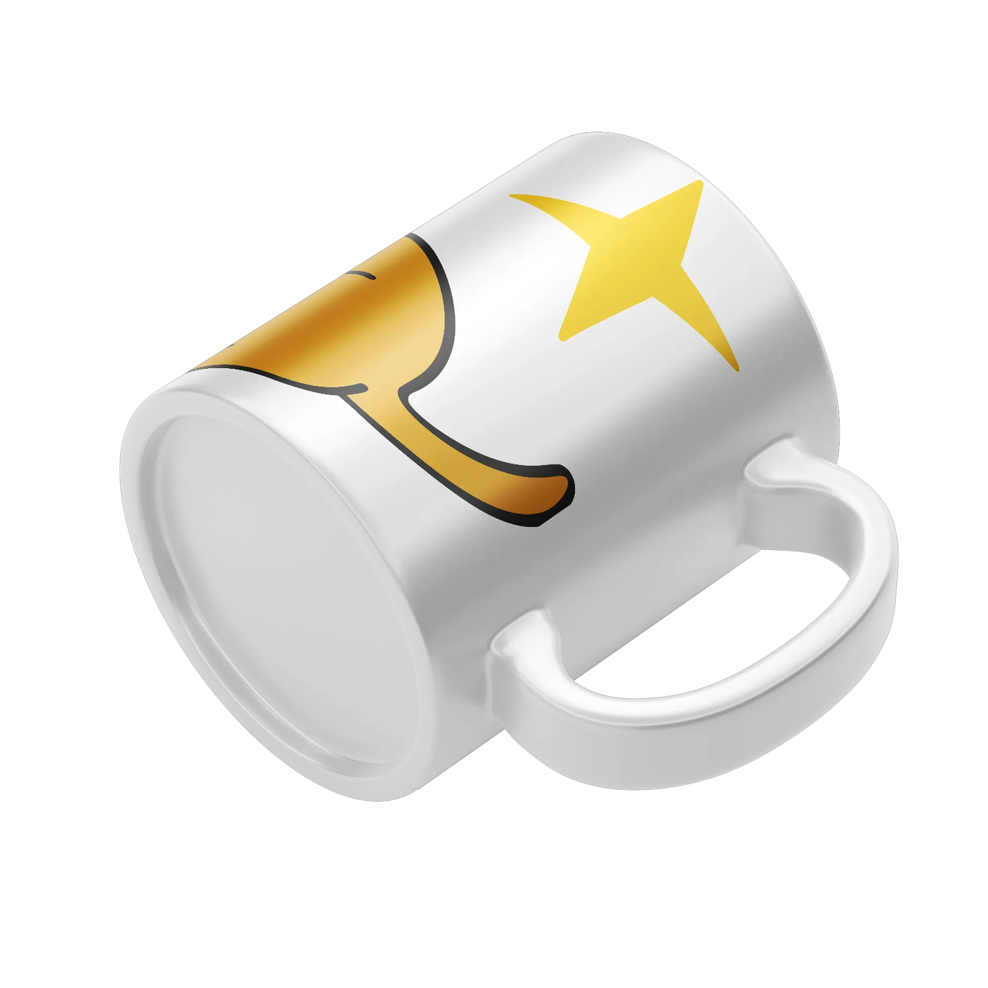 Caneca Cachorro com Bandeira do Brasil Estilo Cartoon 325ml - Imagem 4