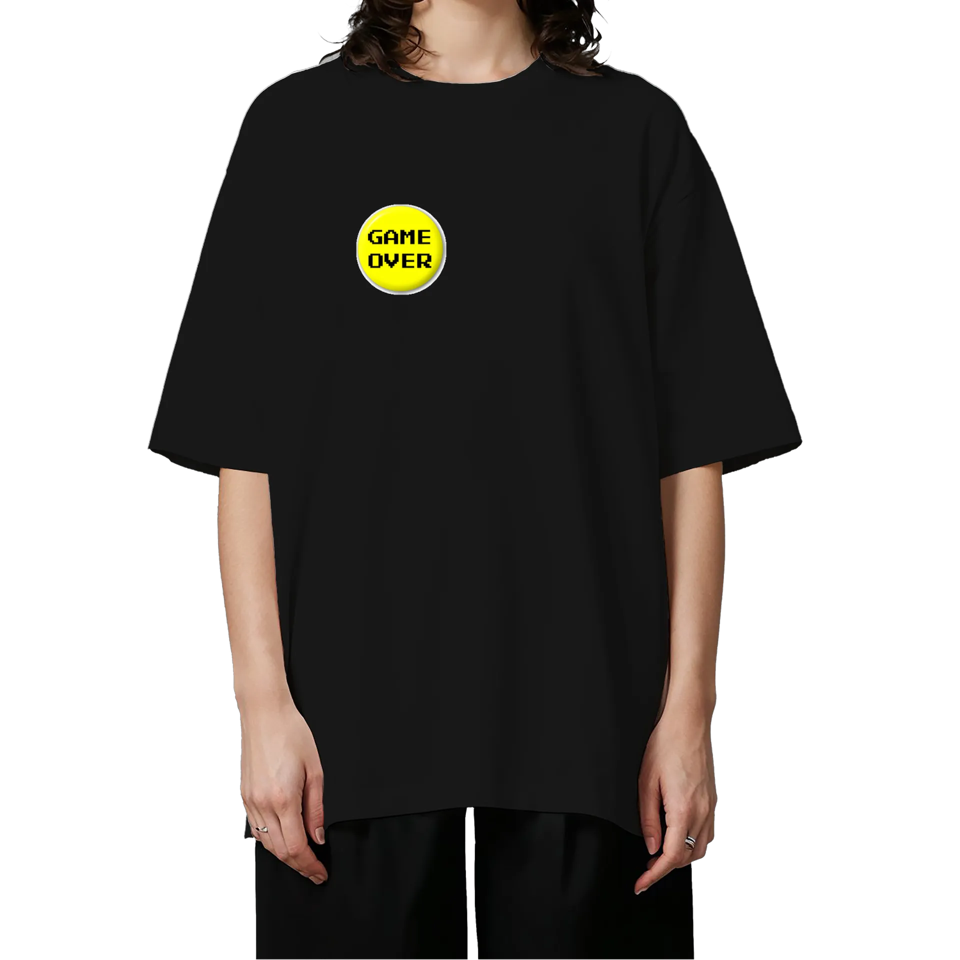 Camiseta Oversized Game Over - Imagem 3