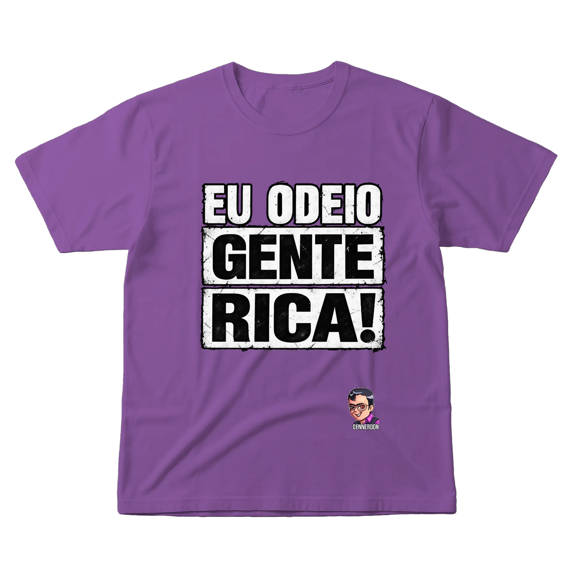 Camiseta odeio gente rica - Imagem 1