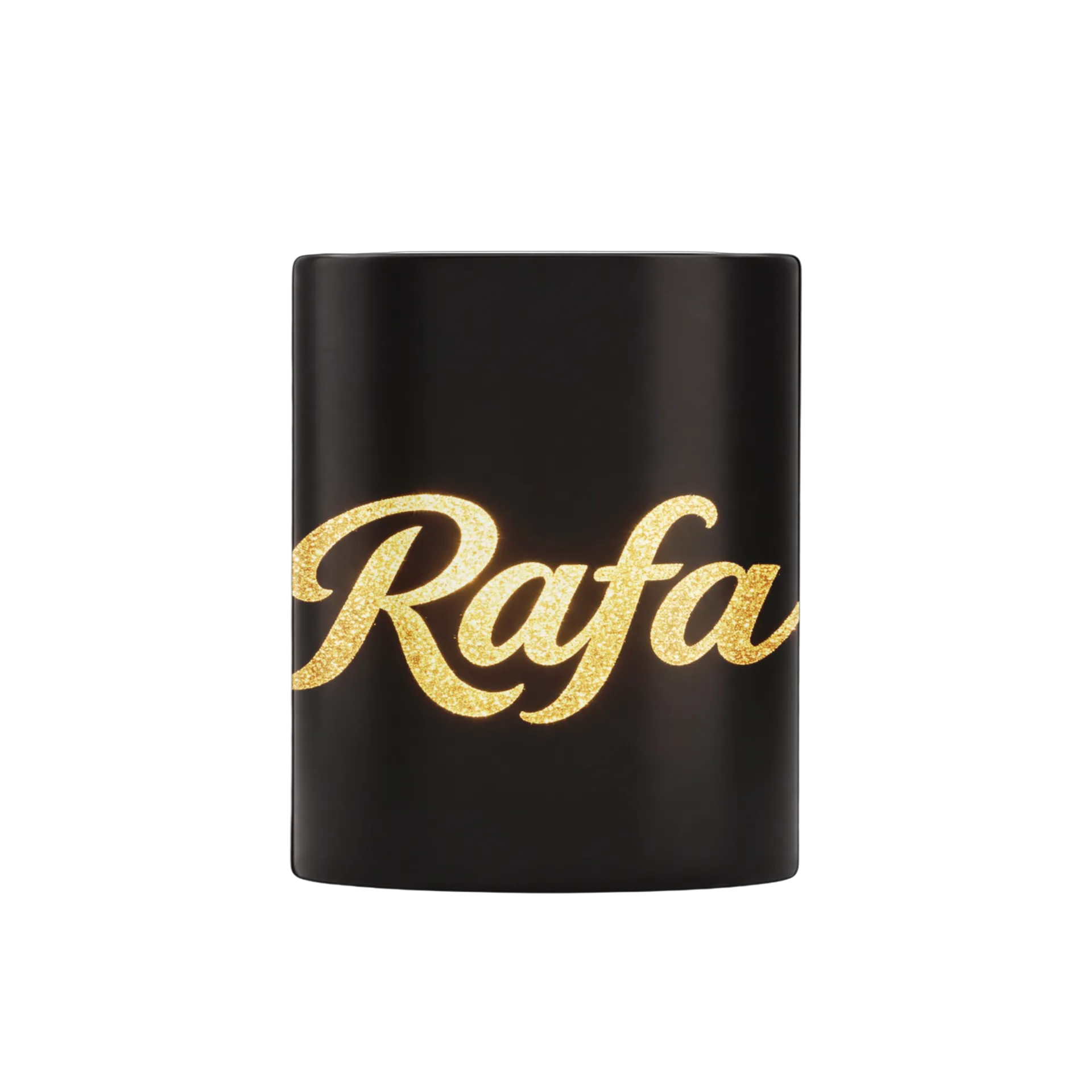 Caneca Porcelana Gafi Ouro Glitter 325ml - Imagem 1