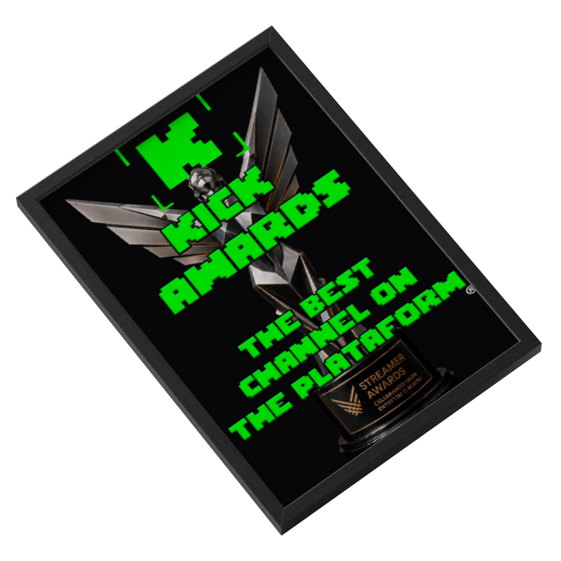 Quadro A3 THE BEST CHANNEL - Imagem 2