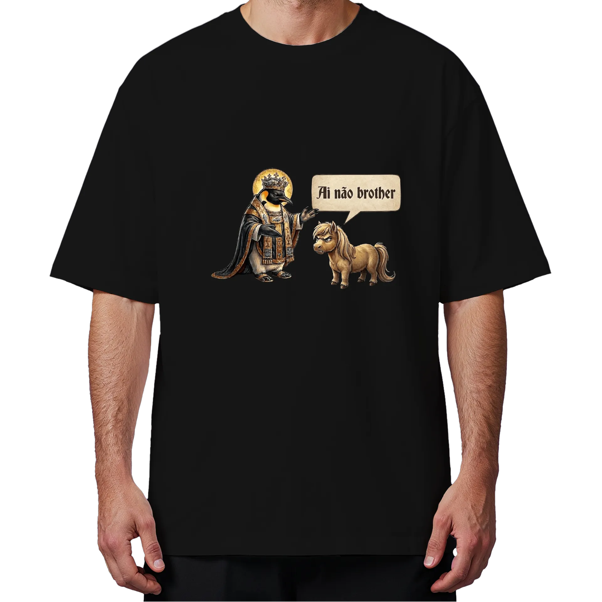 Camiseta Oversized poney - Imagem 4