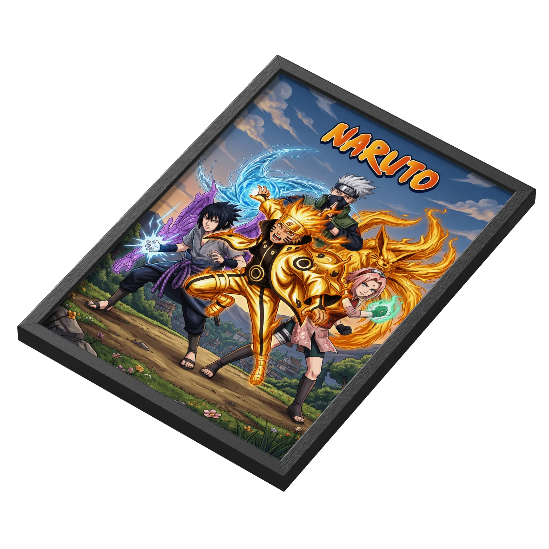 Quadro A3 personalizado NARUTO - Imagem 3