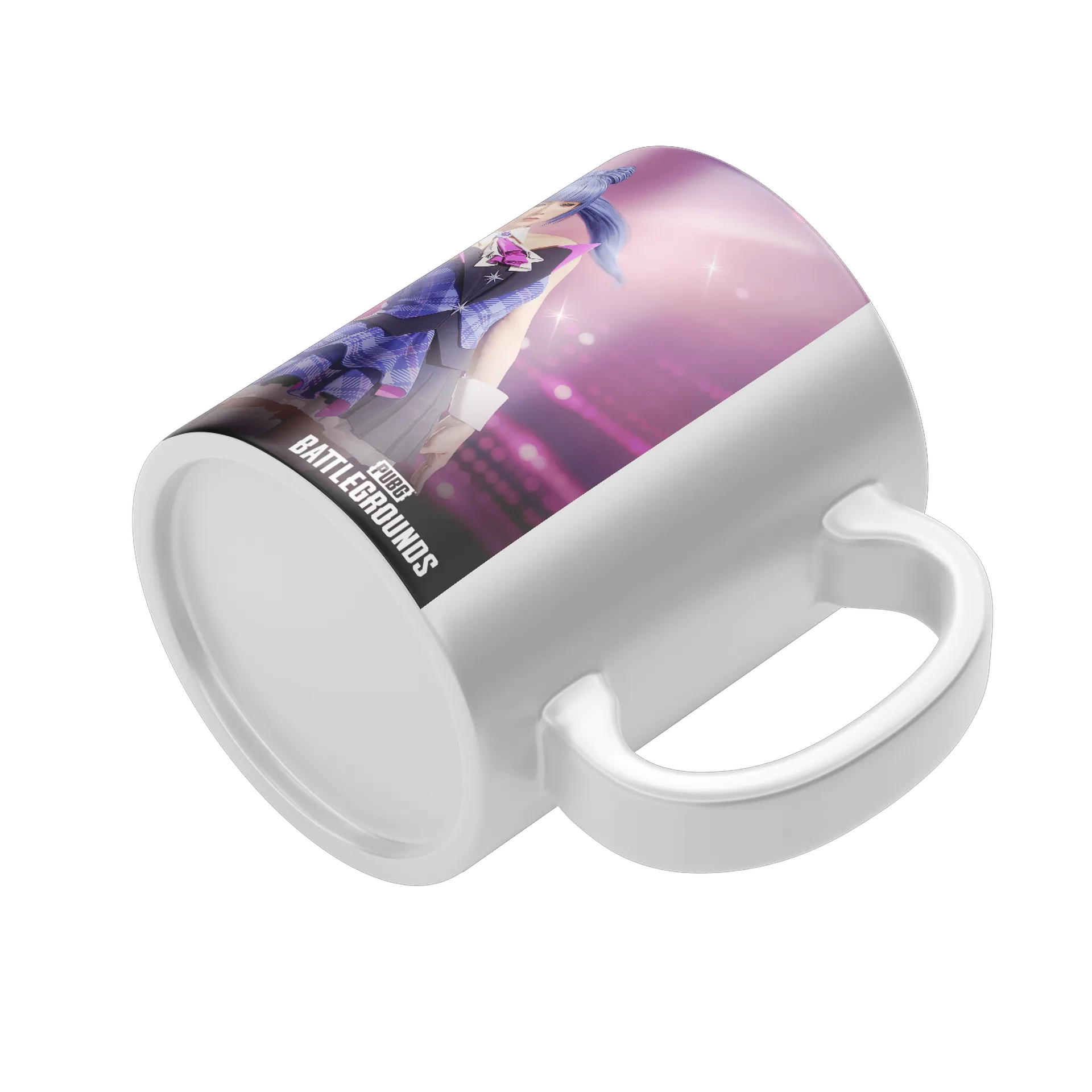 Caneca PUBG Battlegrounds Personagens de Anime 325ml - Imagem 4