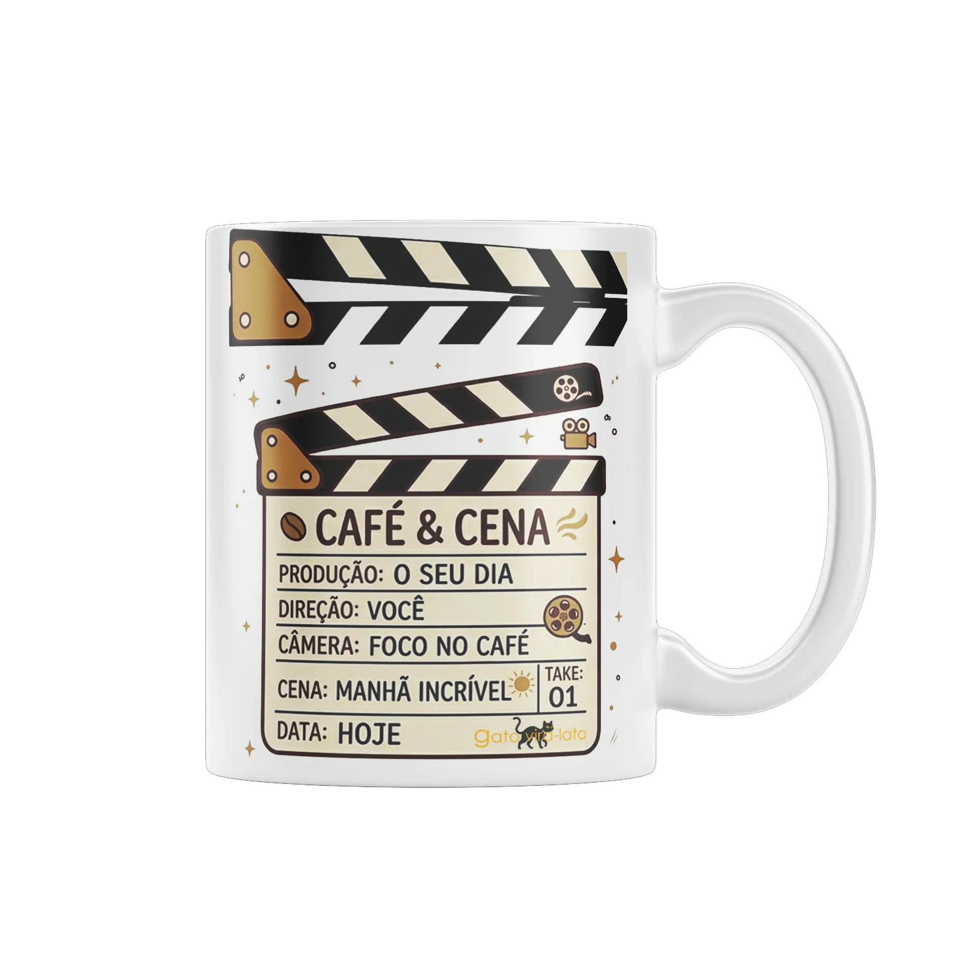 Caneca Cinema Café - Imagem 1