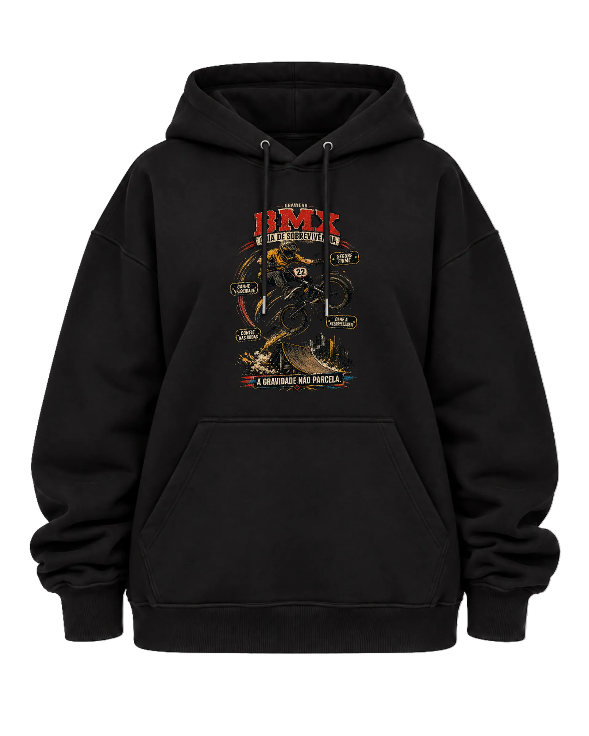 Blusa de moletom OBAWEAR BMX - Imagem 5