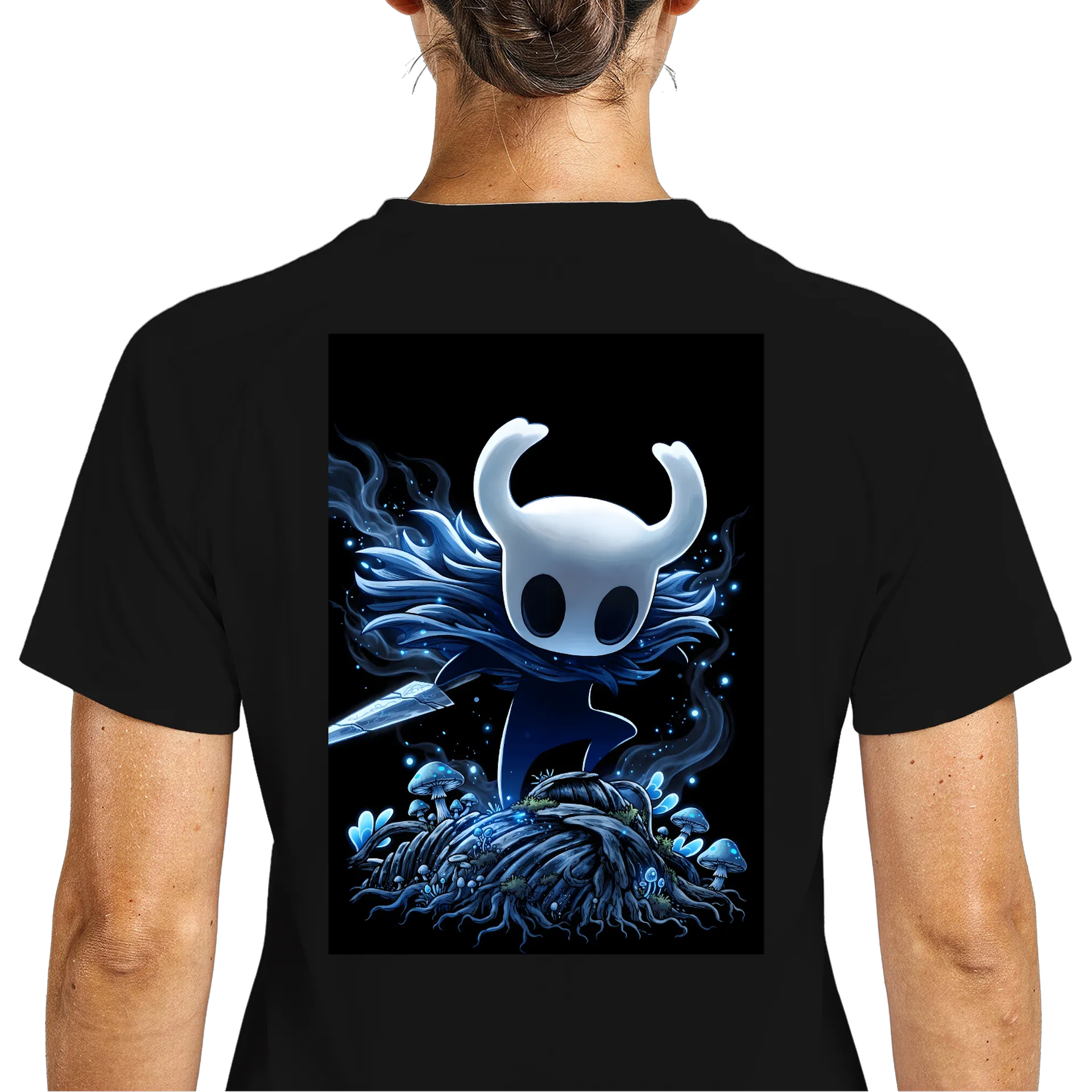 Camiseta Dry Fit Personagem Fantasma Azul Respirável de gabriel — imagem 5 de 6