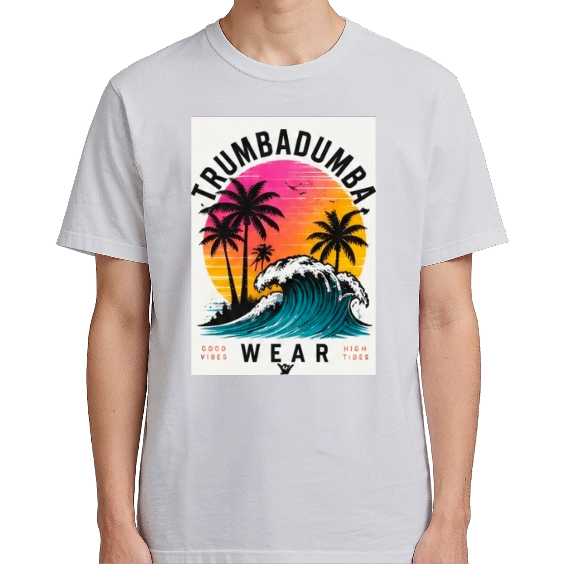 Camiseta Surf We Are Good Vibes 100% Algodão de Renato — imagem 4 de 6