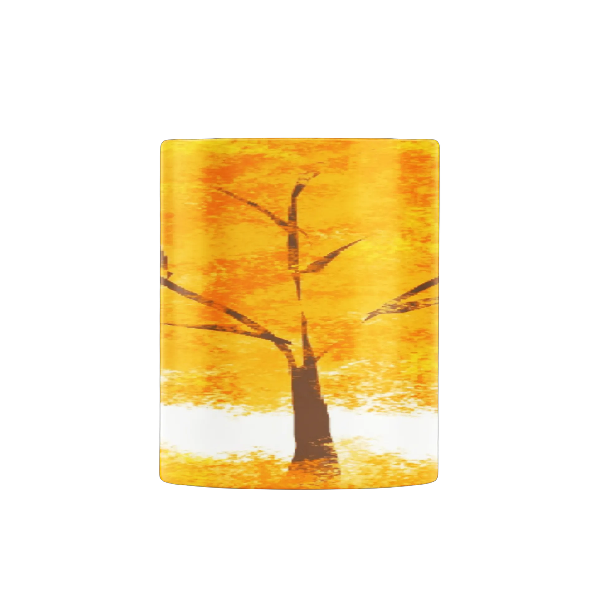 Caneca Árvore em Silhueta ao Pôr do Sol 325ml - Imagem 2