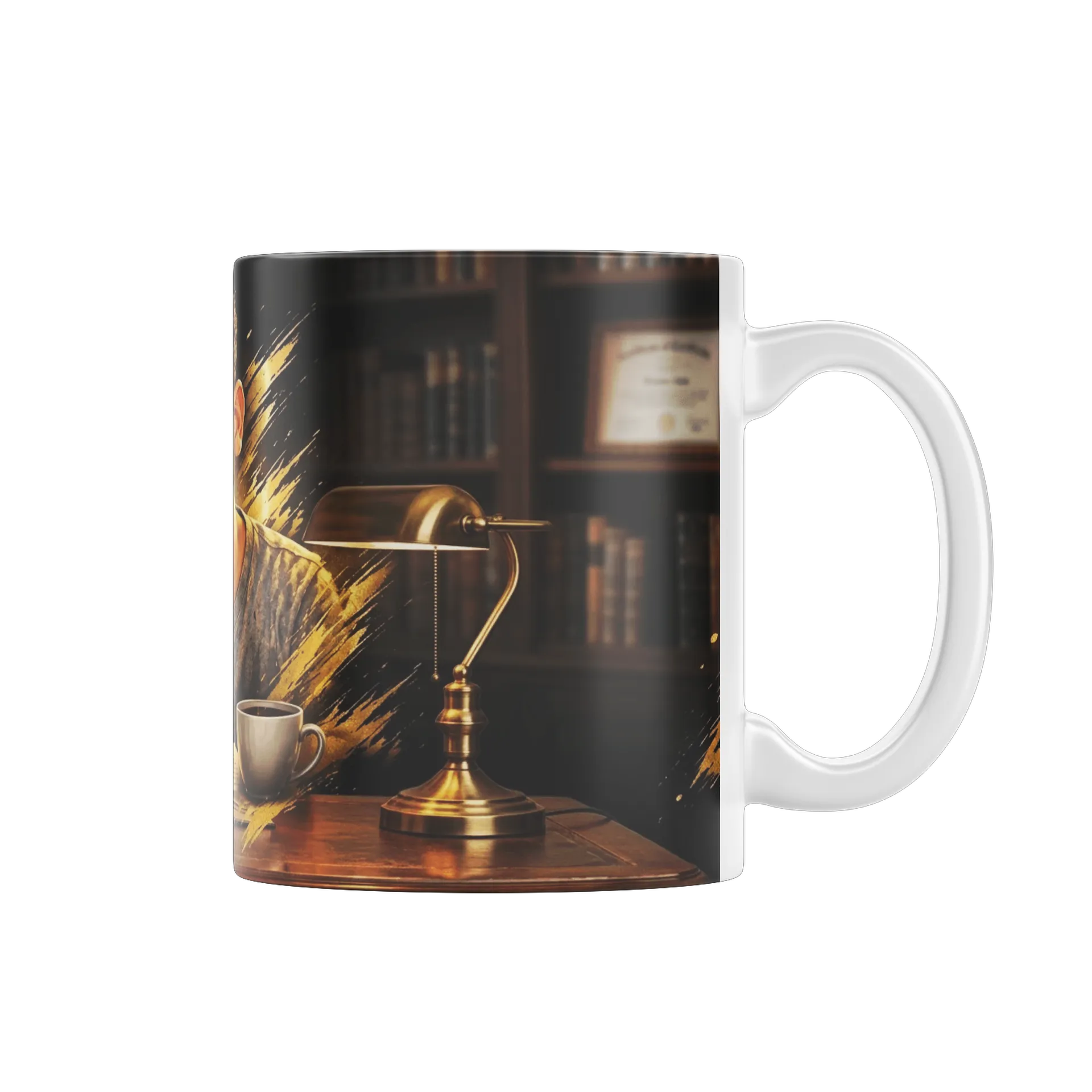 Caneca Retrato de Autor Victor Lima Porcelana 325ml de VICTOR SHOP LOJA ONLINE — imagem 1 de 4