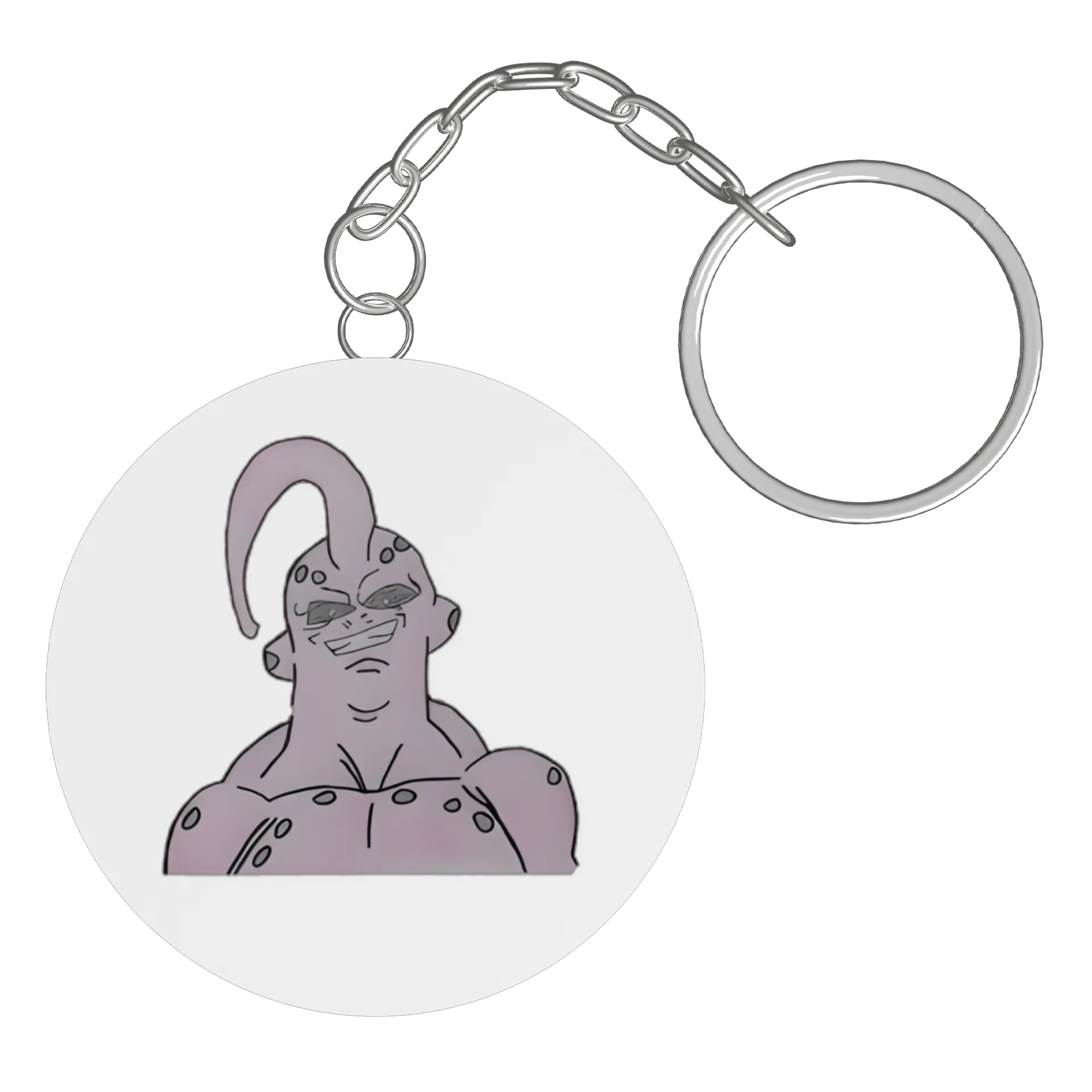 Chaveiro MDF Personagem de Anime em Estilo Cartoon Pastel - Imagem 2