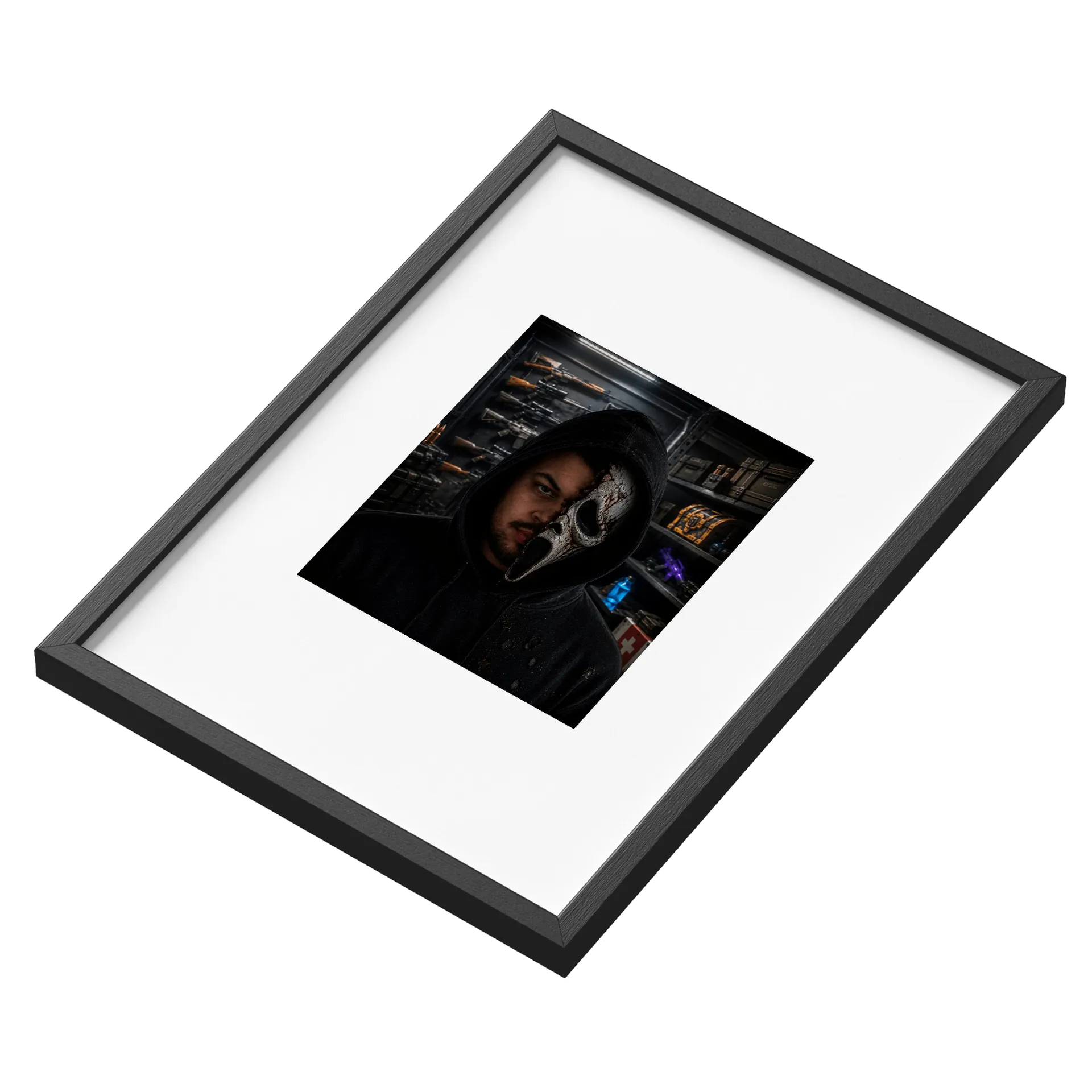 Quadro A3 personalizado GHOST FACE TWO - Imagem 3