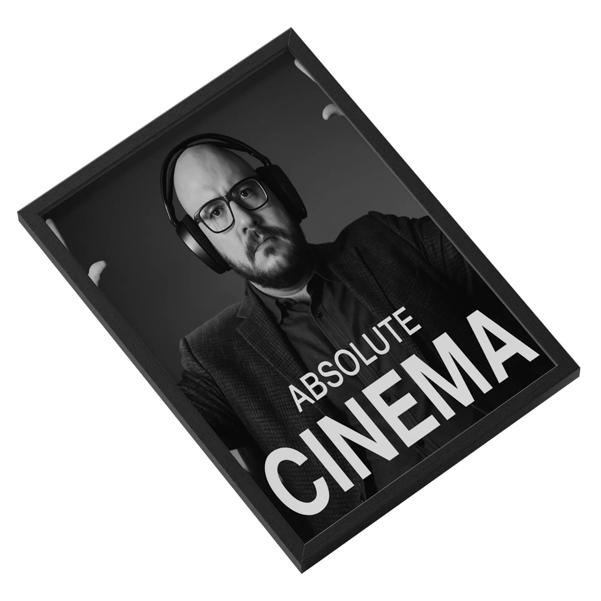 Quadro A3 personalizado Cinema de Racnela