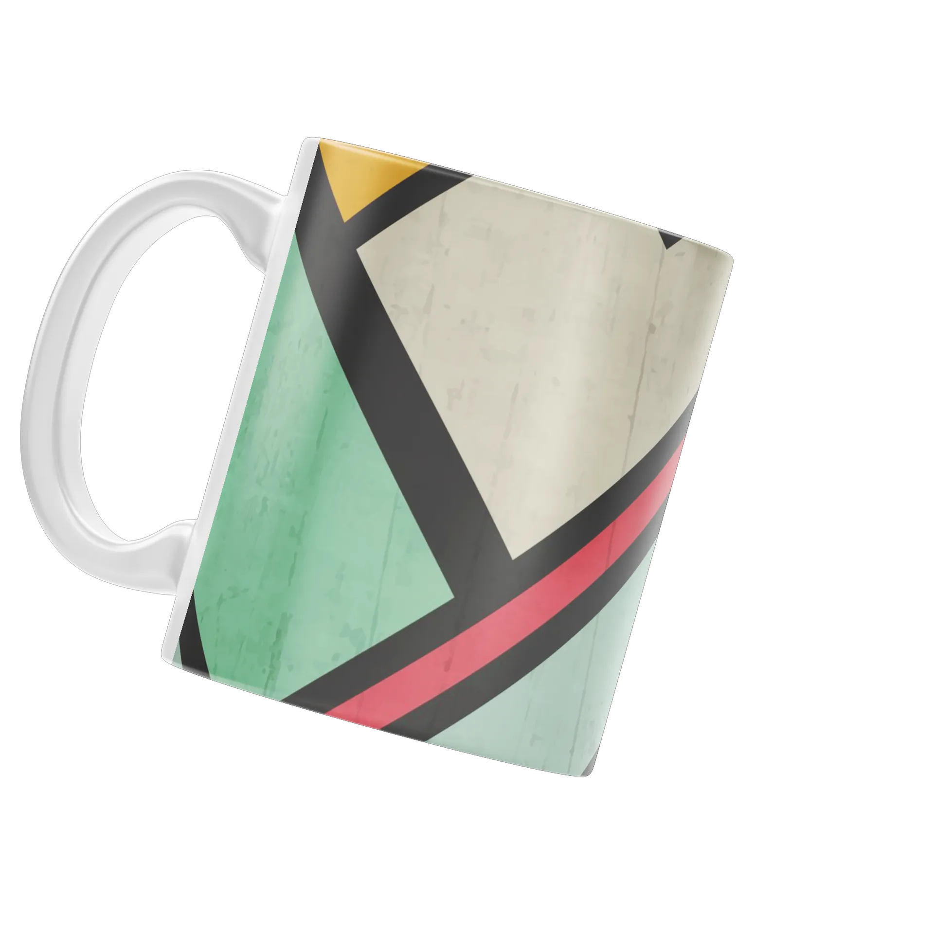 Caneca Cerâmica Geometric Abstracta 325ml - Imagem 3
