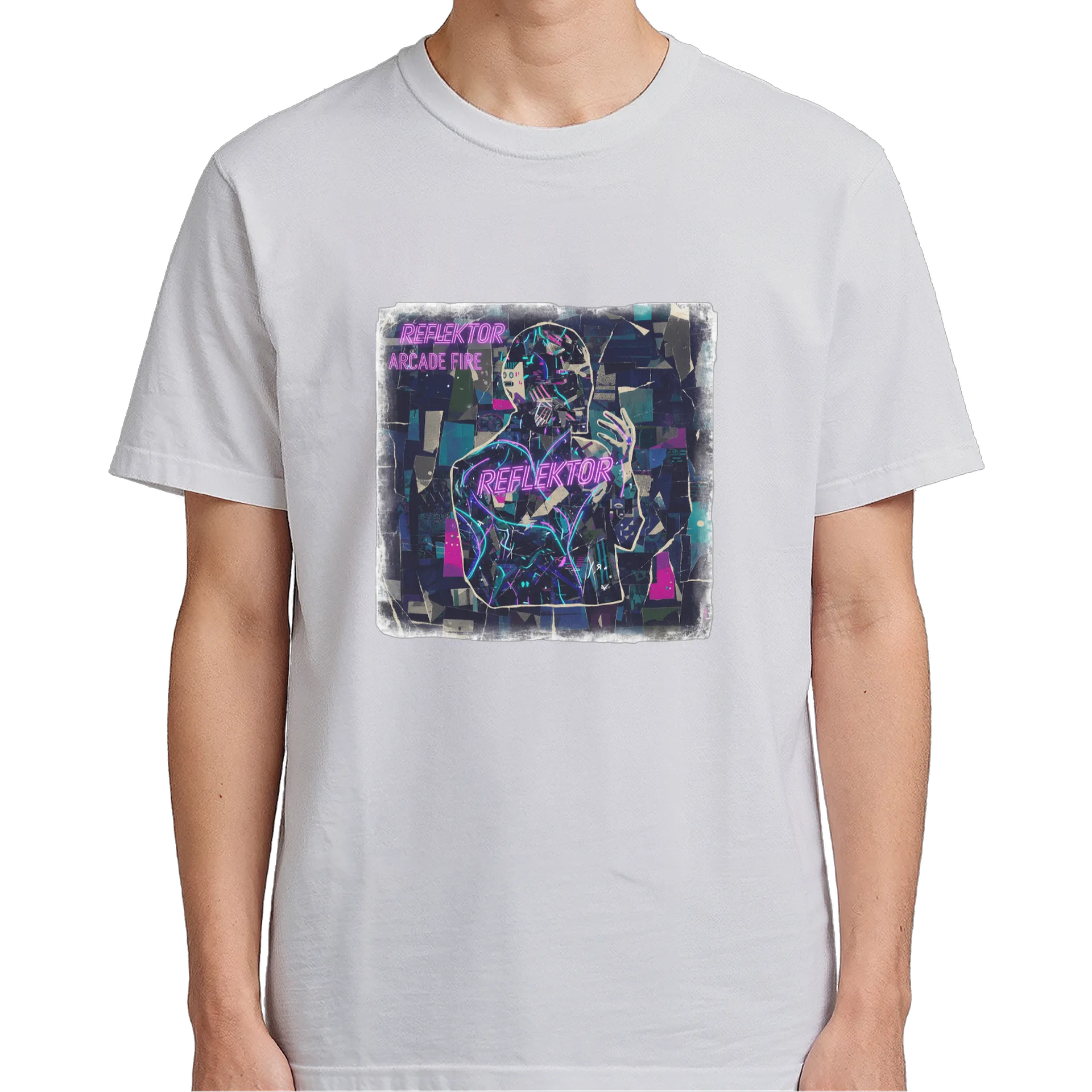 Camiseta Conceitual Arcade Fire Reflektor - Imagem 4