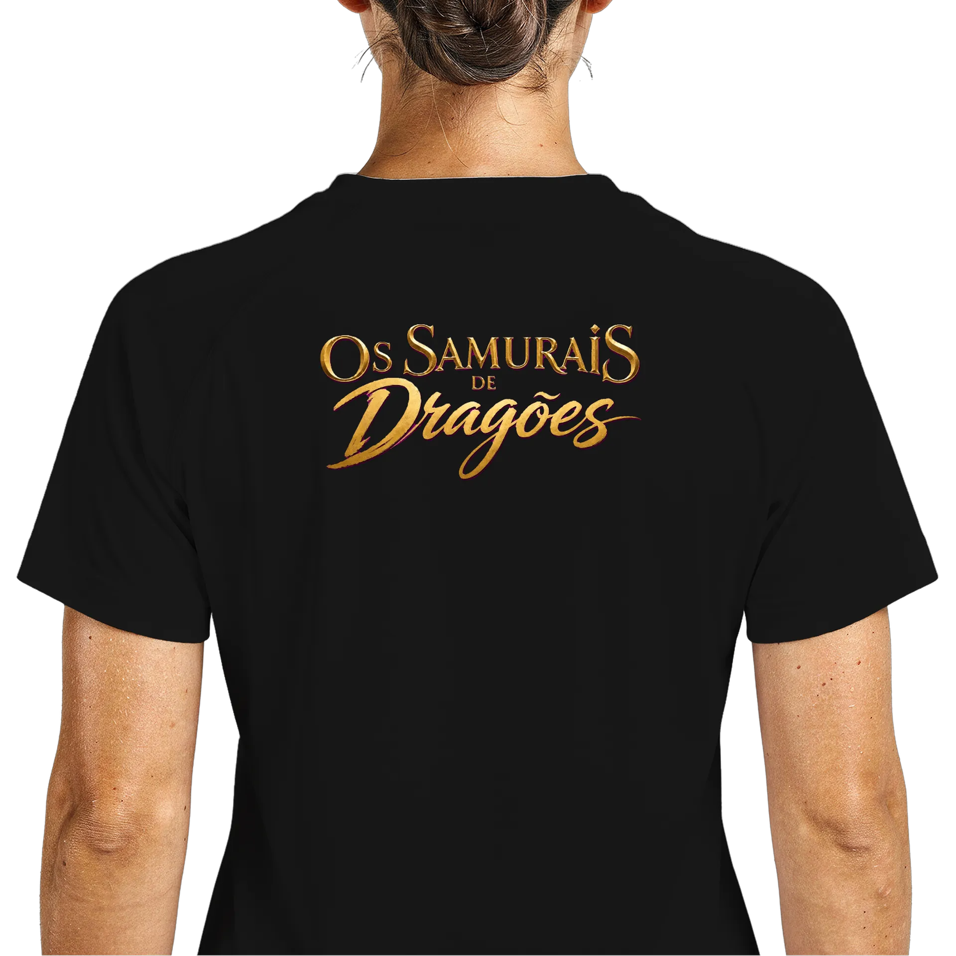Camiseta Dry Fit Arte Streamer Personalizada Preta 100% - Imagem 5