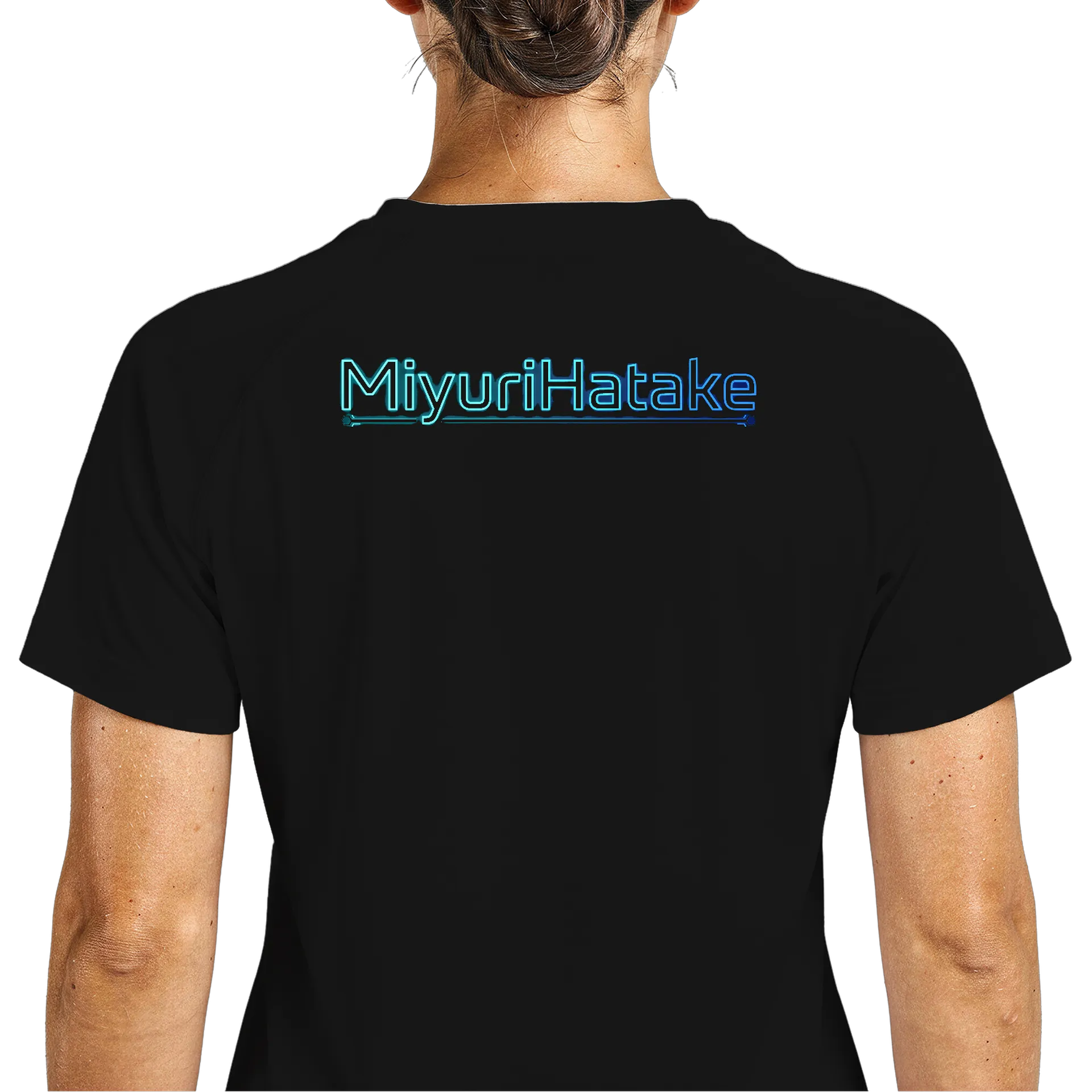 Camiseta Dry Fit MiyuriHatake com Logo Tipográfico de MiyuriHatake — imagem 4 de 6