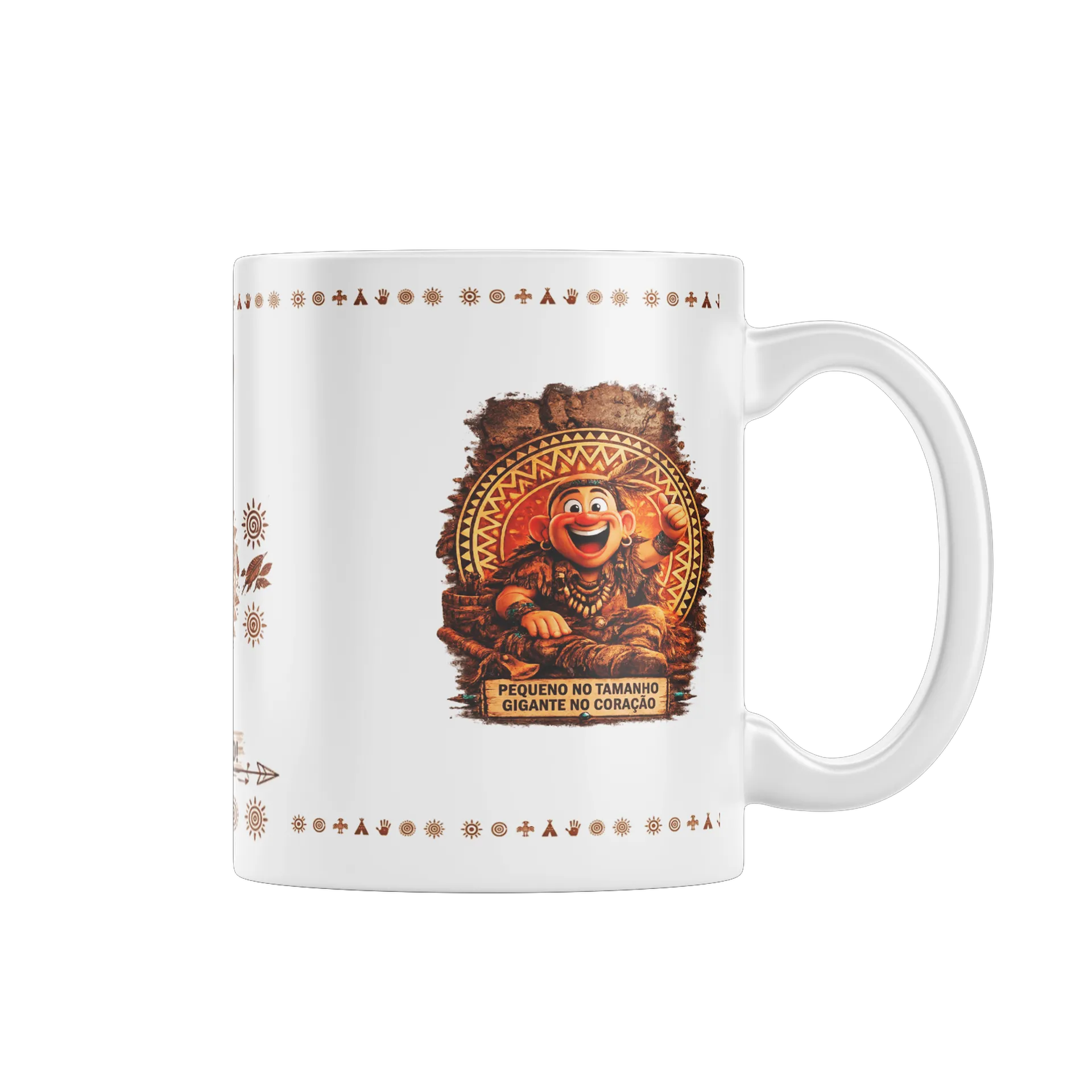 Caneca Porcelana Pulga Pulga 325ml - Imagem 1