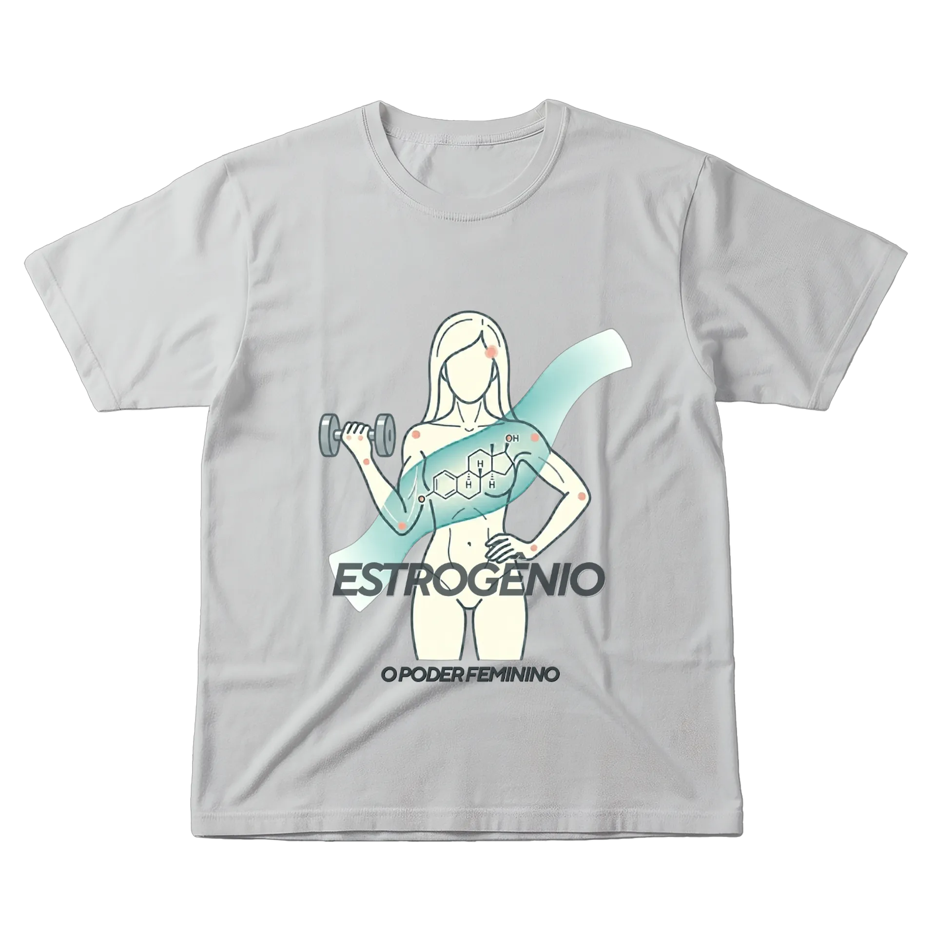Camiseta Estrogênio 100% Algodão de Dr Douglas Schreck