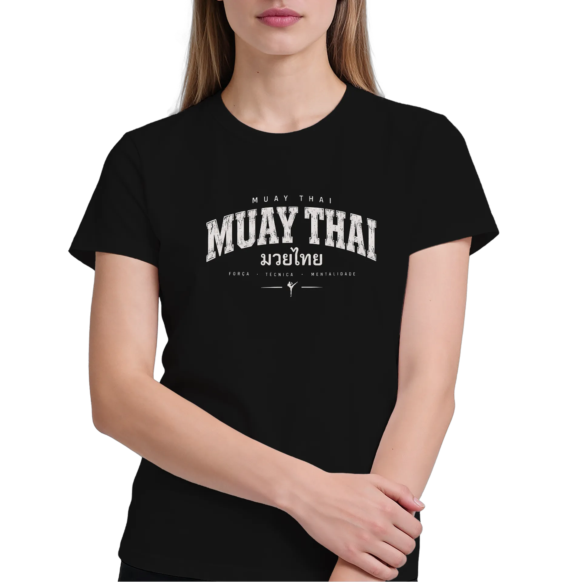 Camiseta Muay Thai – Força, Técnica e Mentalidade | Estampa  - Imagem 1