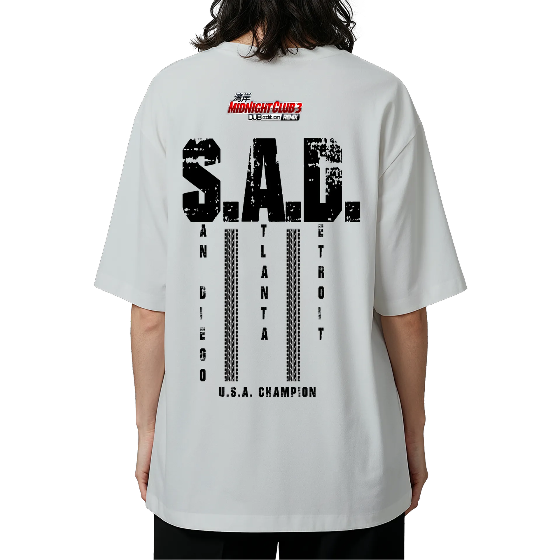 Camiseta Oversized S.A.D. MNC3 - Imagem 5