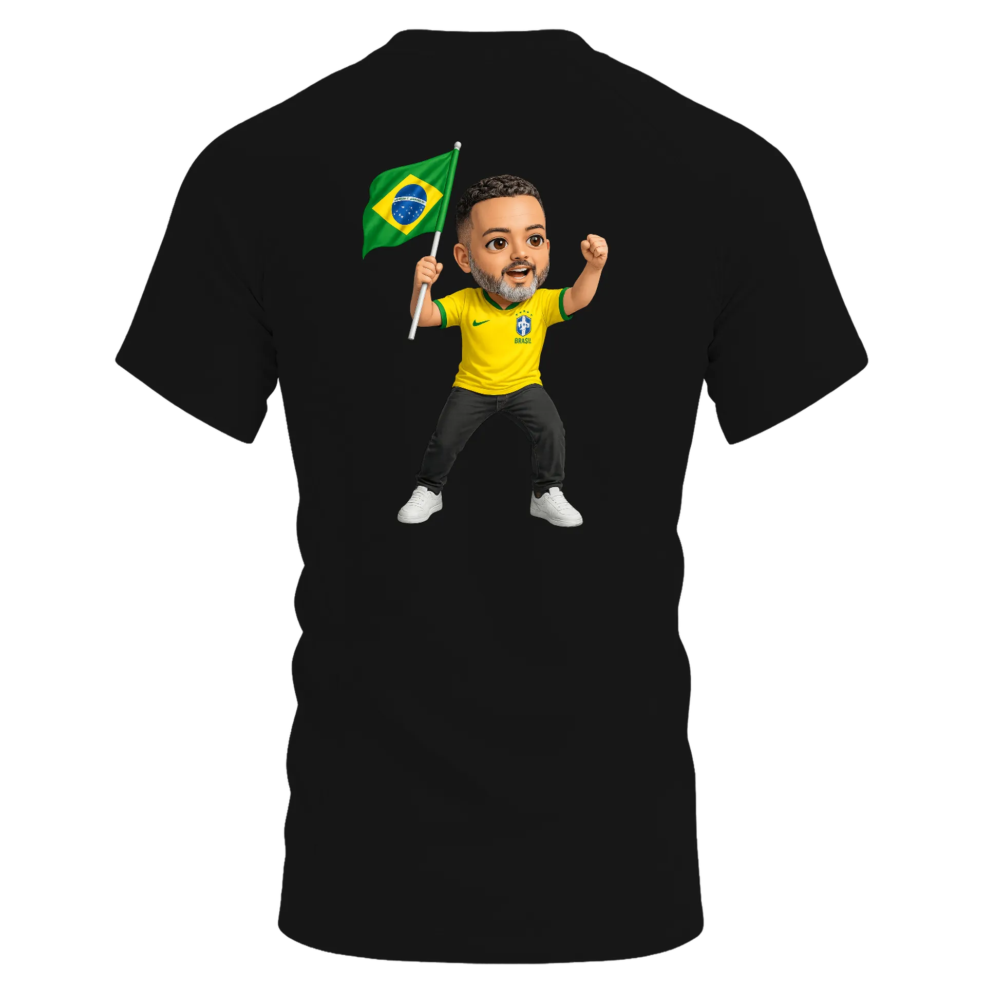 Camiseta DryFit Vamos Brasil - Imagem 2
