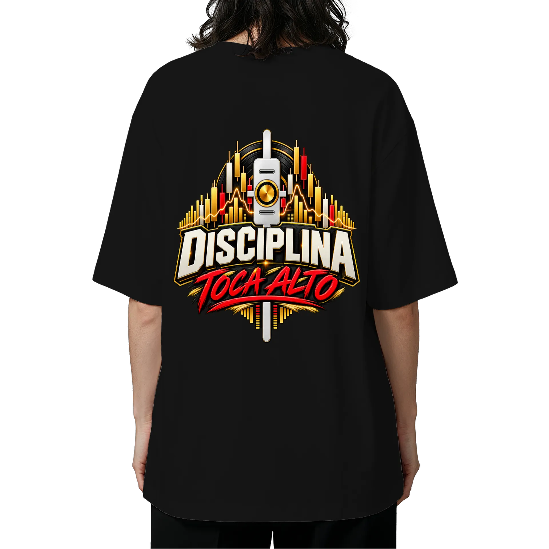 Camiseta Oversized Disciplina Toca Alto - Imagem 5