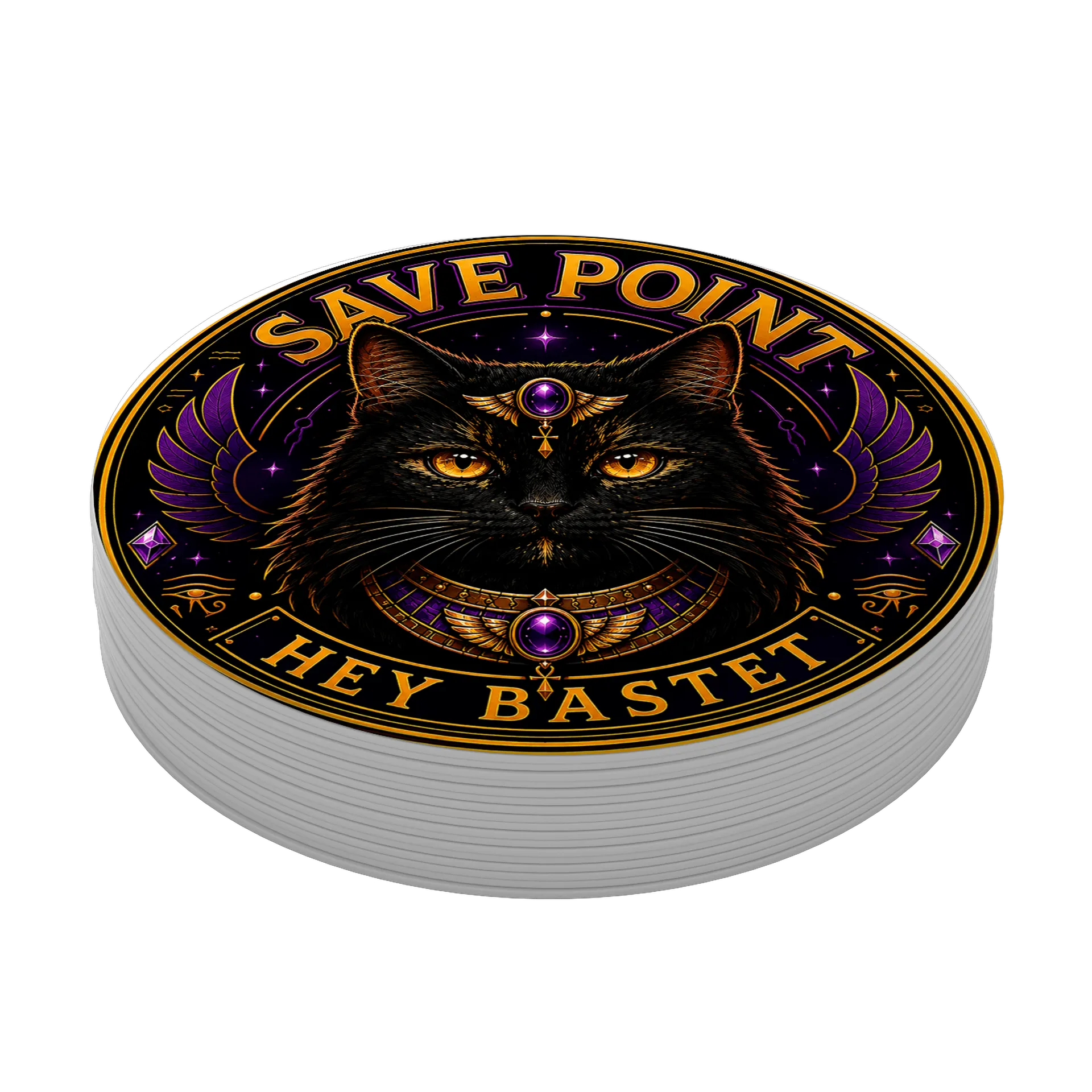 Porta-copos Gamer Save Point – Hey Bastet de HeyBastet — imagem 3 de 3