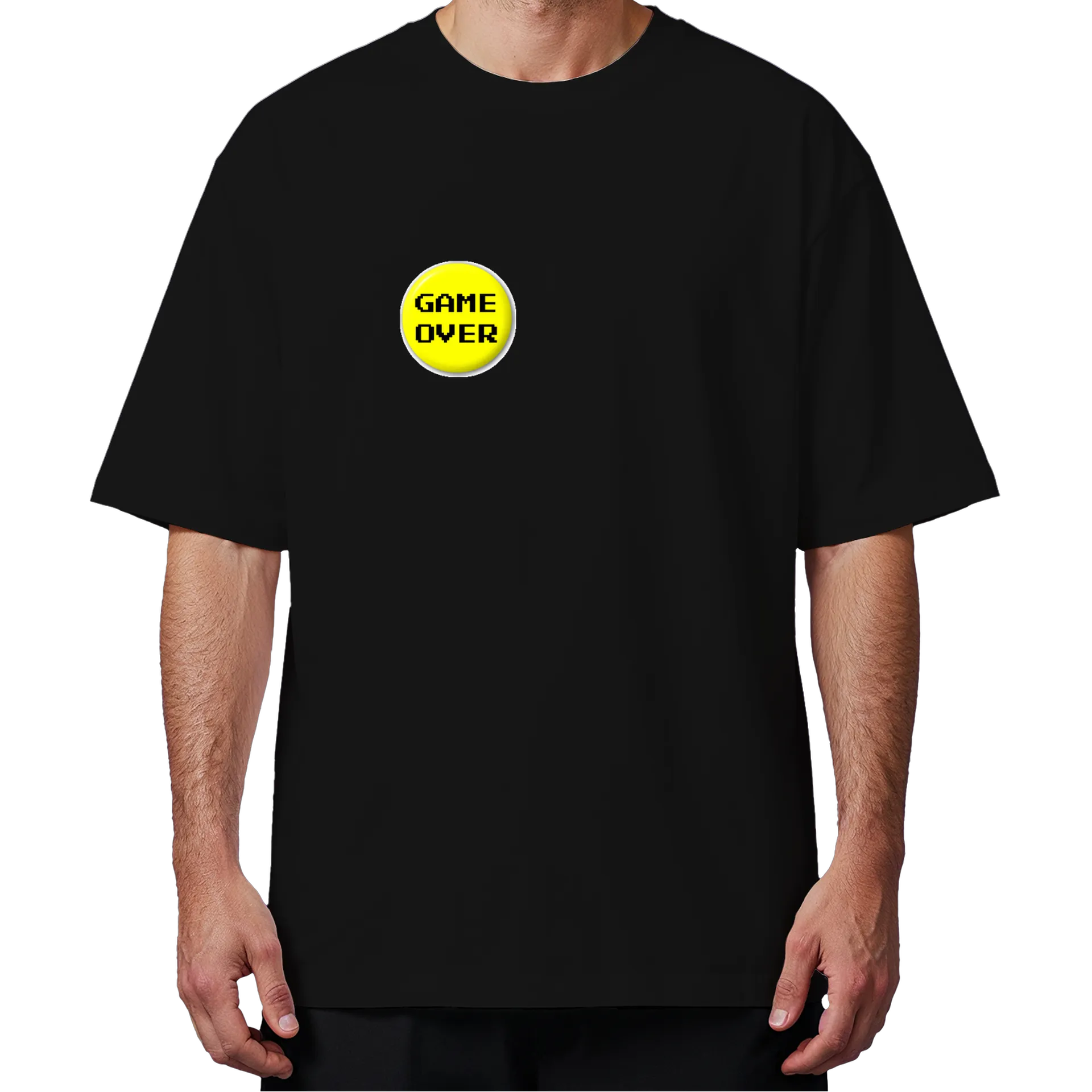 Camiseta Oversized Game Over - Imagem 4