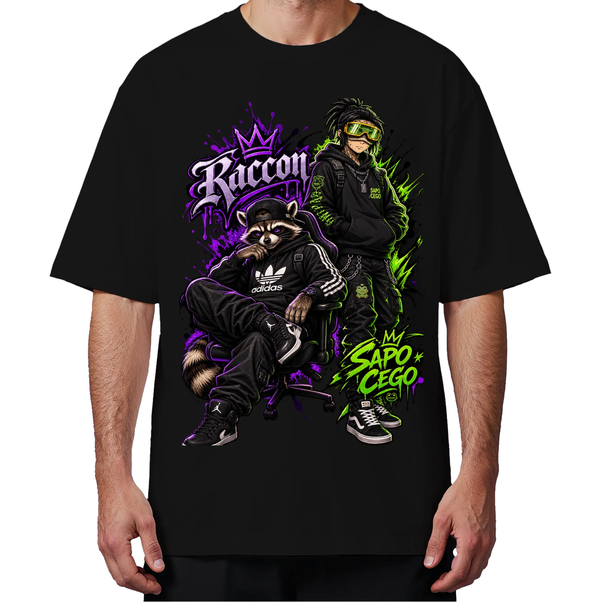 Camiseta Oversized Sapo Cego - Imagem 4