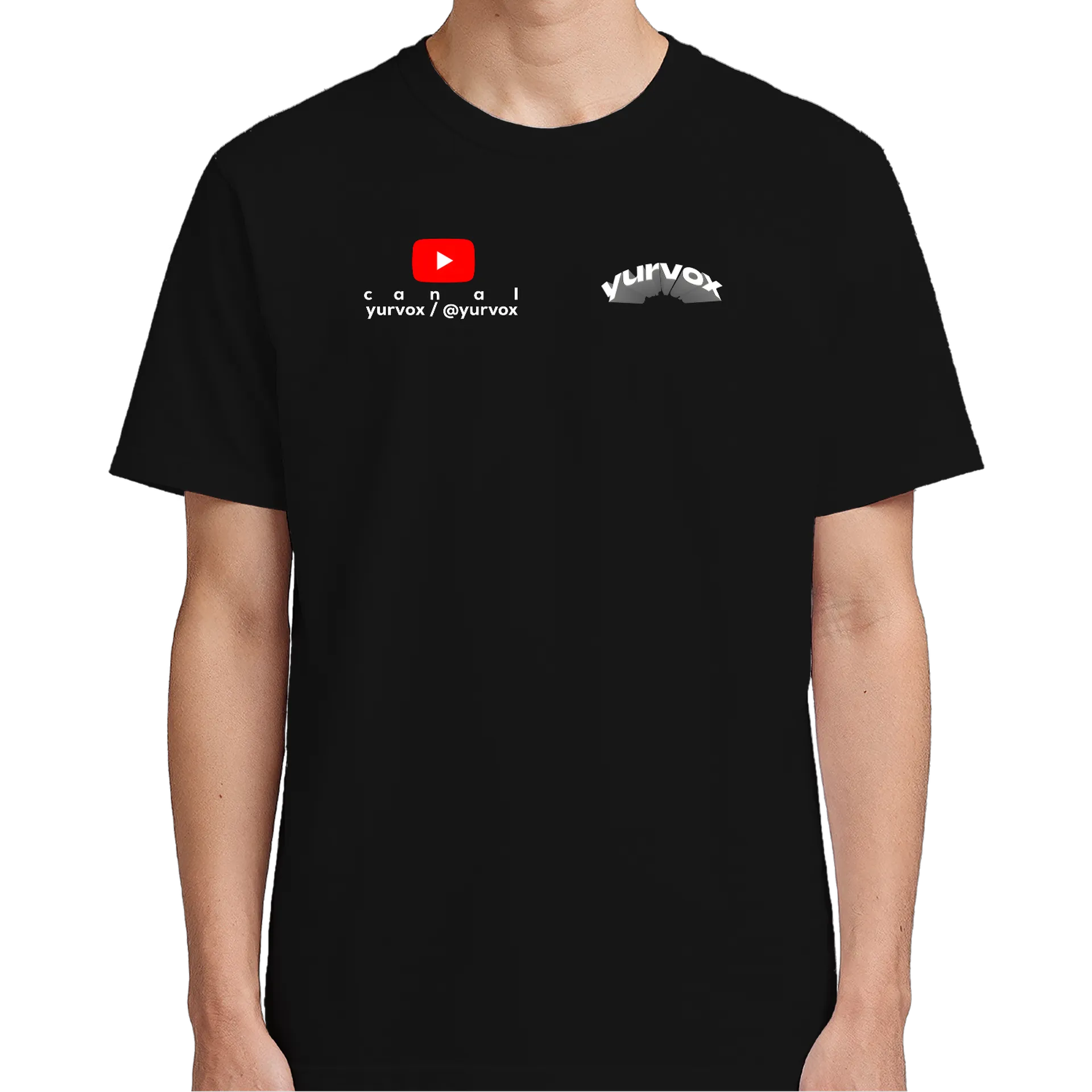yurvox camisa verde e preta 100% algodão de yurvox  — imagem 4 de 6