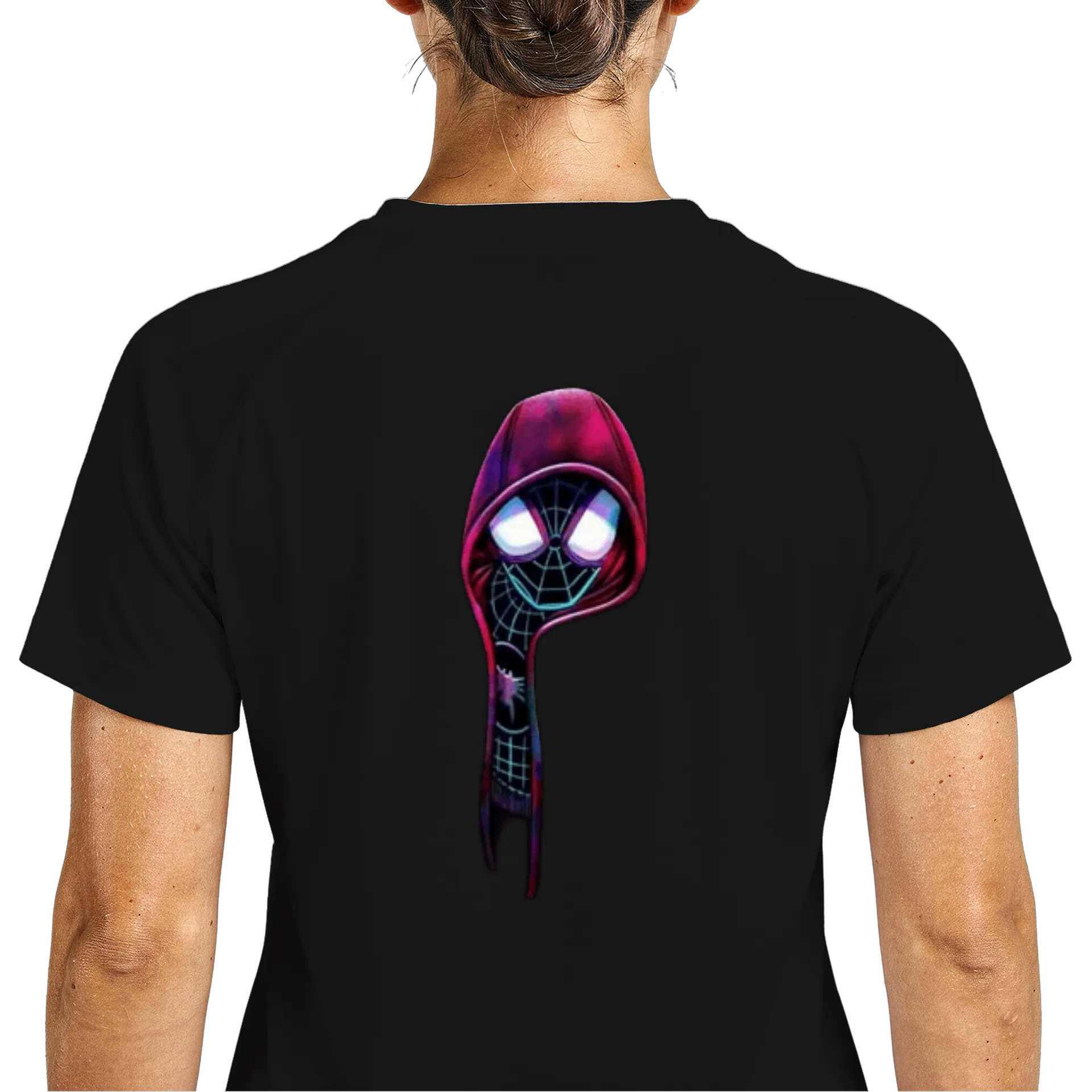 Camiseta Dry Fit Aranha Estilo Cartoon 100% Algodão - Imagem 5