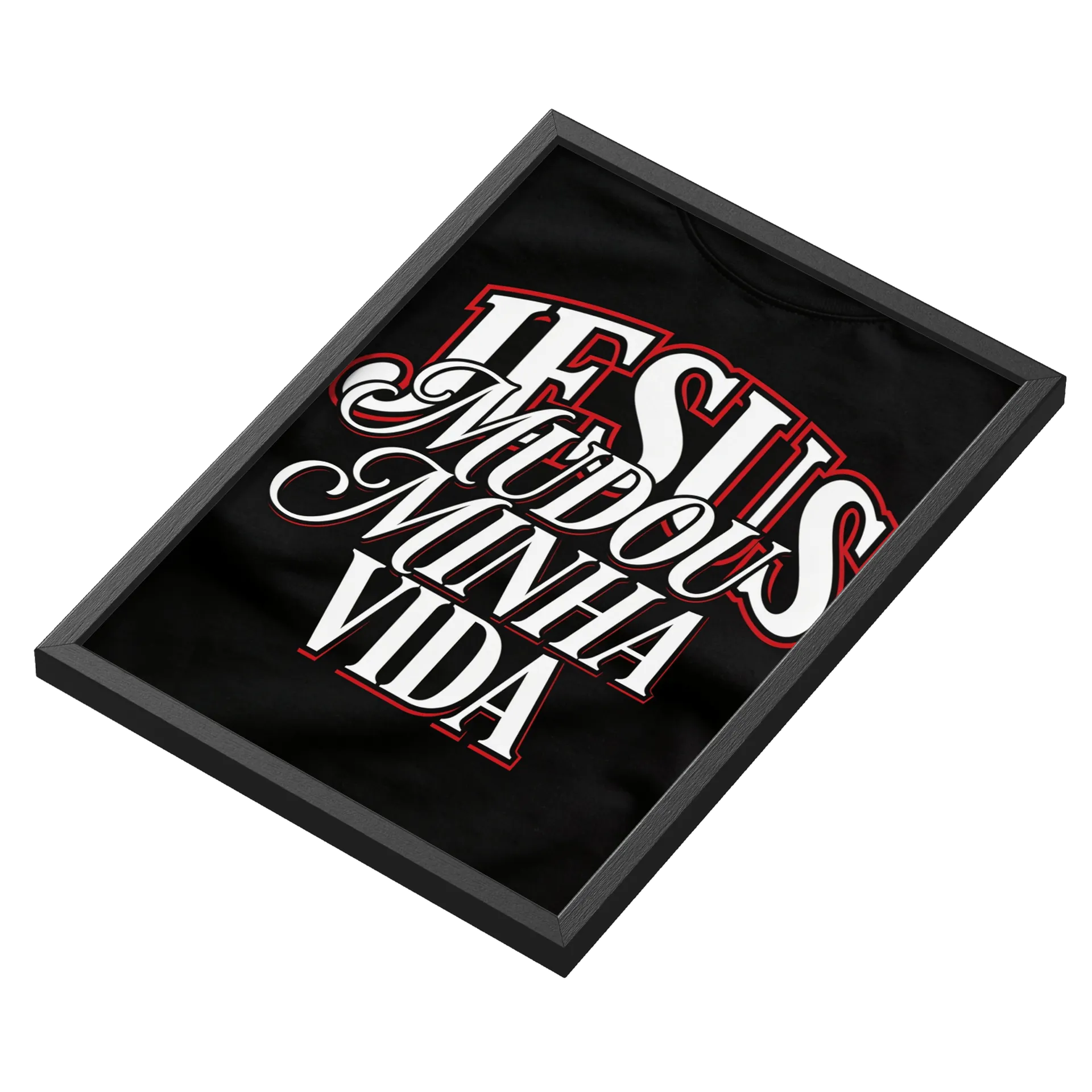 Quadro Gatas Múltiplos Minhas Vida A3 MDF e Vidro de TOP BH GOSPEL  — imagem 3 de 3