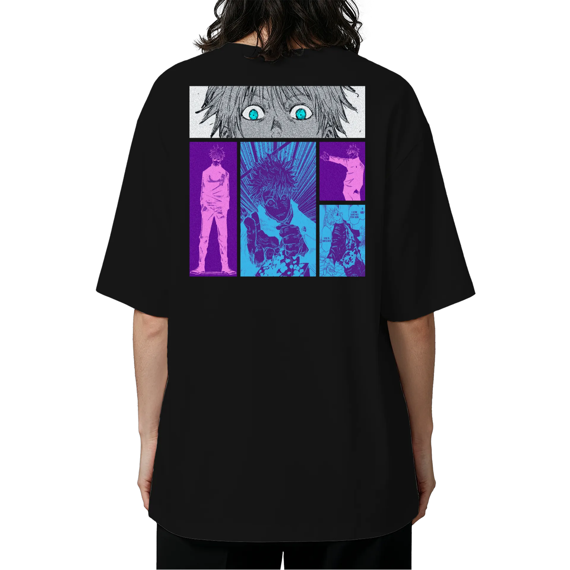Camiseta Oversized Satoru Gojo - Imagem 6