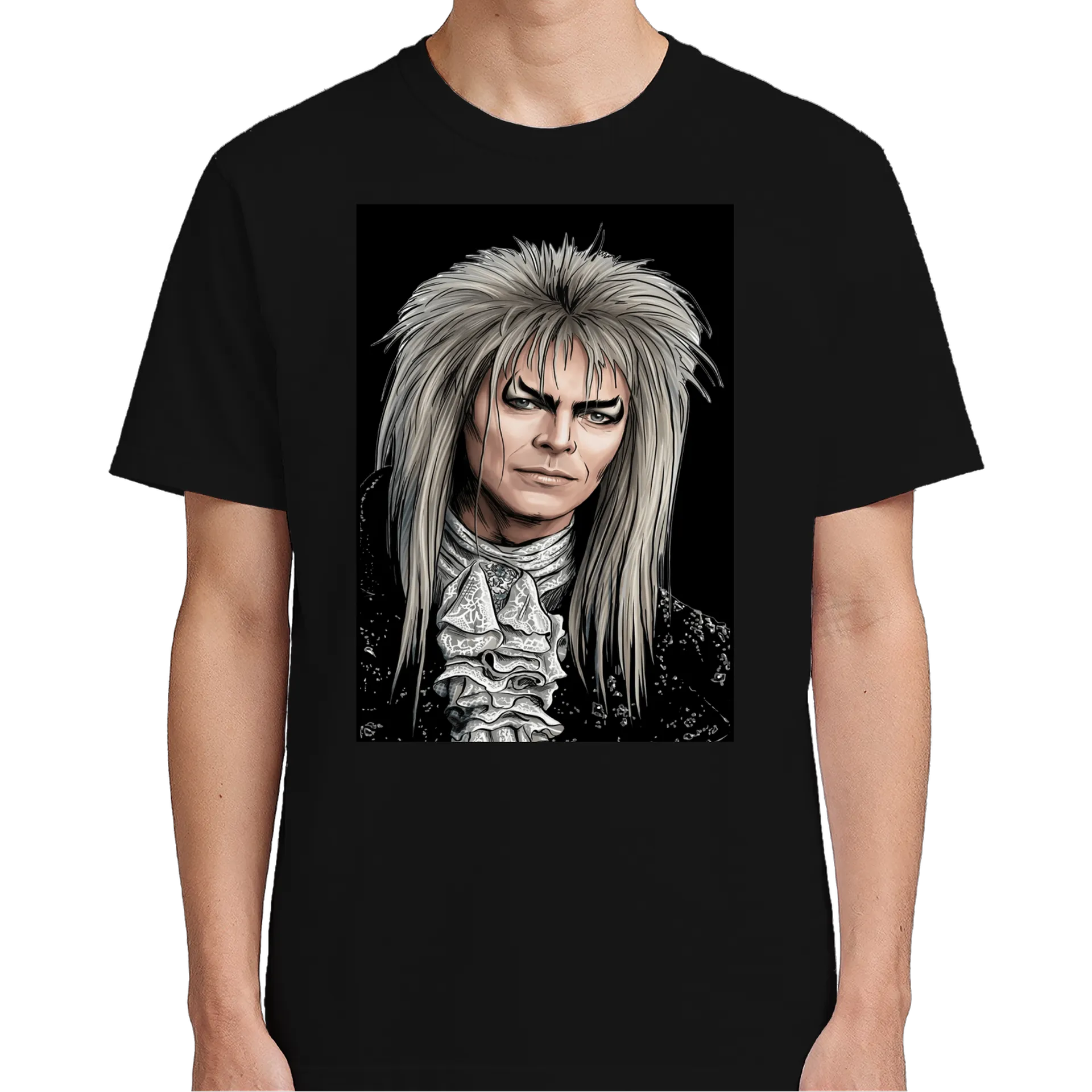 Camiseta David Bowie Estampa Tipográfica 100% Algodão - Imagem 5