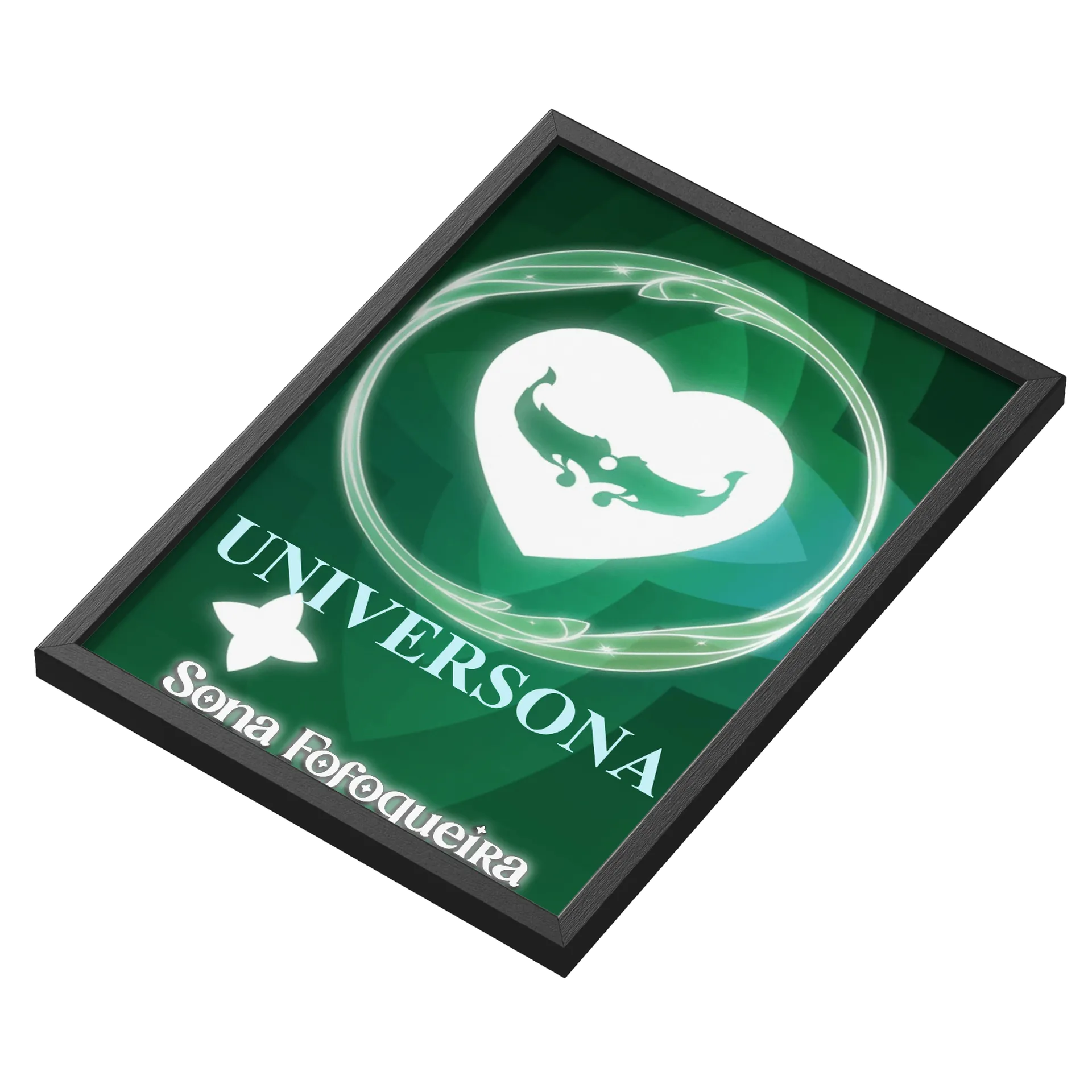Quadro A3 Sona Fofoqueira UNIVERSONA com vidro!!  de SonaFofoqueira — imagem 3 de 3