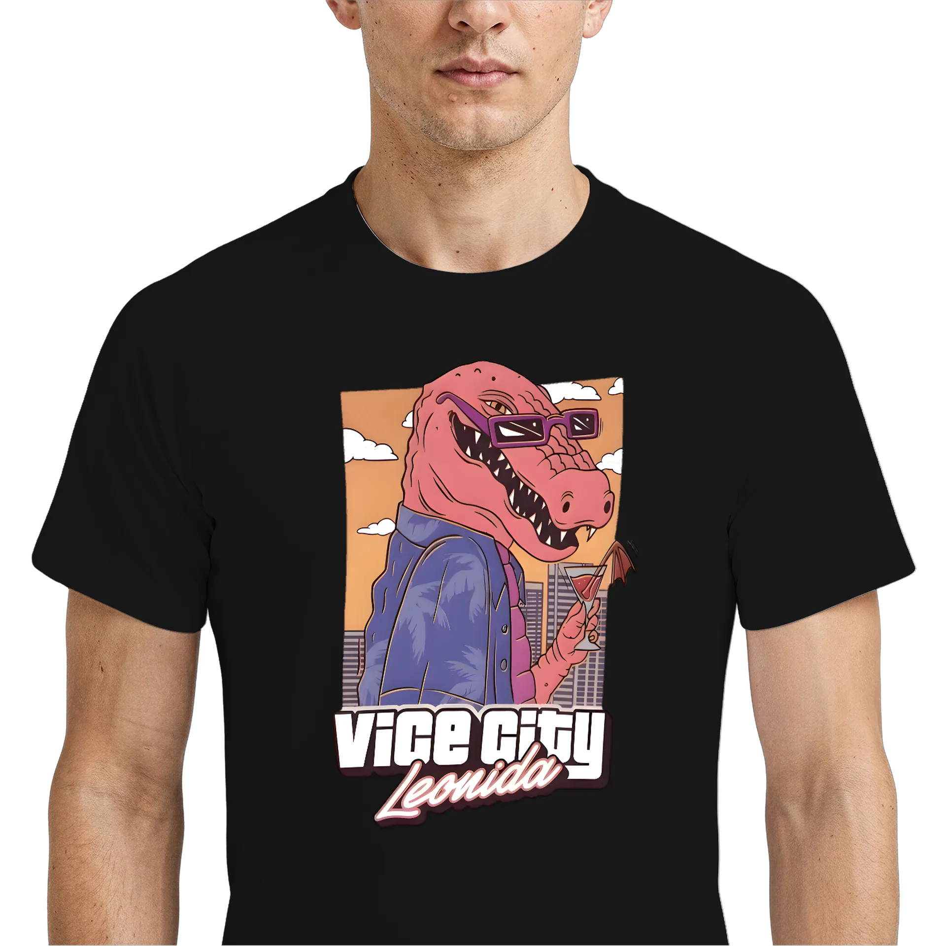 Camiseta DryFit VIce City Leonida (GTA 6) - Imagem 1