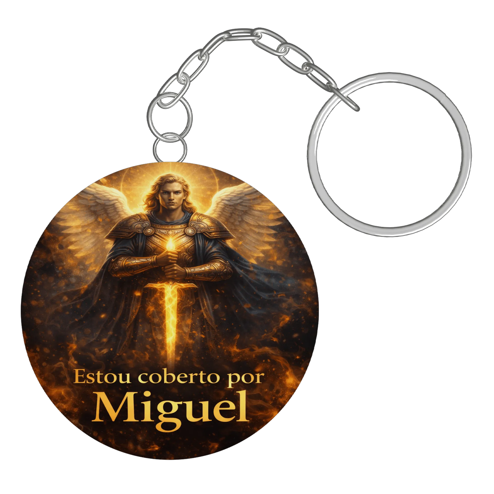 Chaveiro personalizado de Comunidade Asas do Infinito