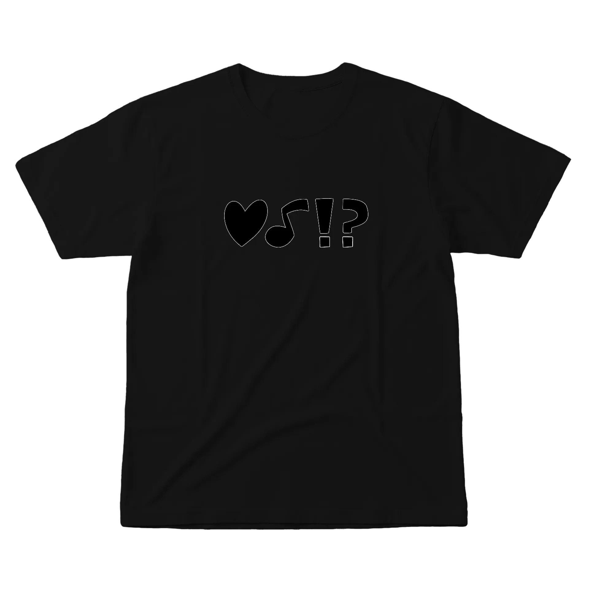 Camiseta ♡♪!? - Imagem 1