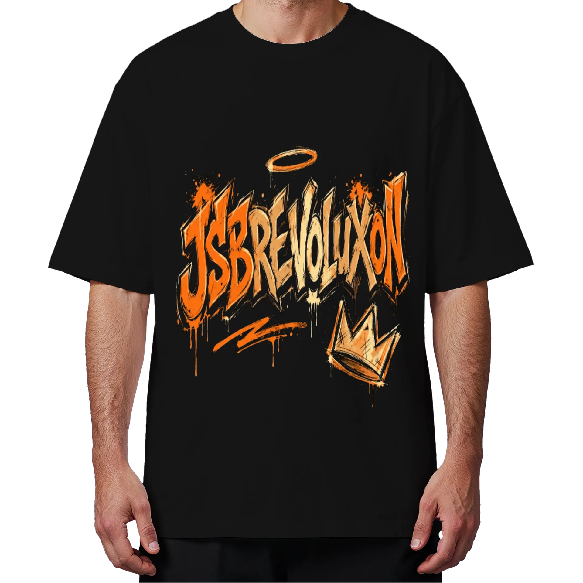 Camiseta jsbrevoluxon Oversized - Imagem 4